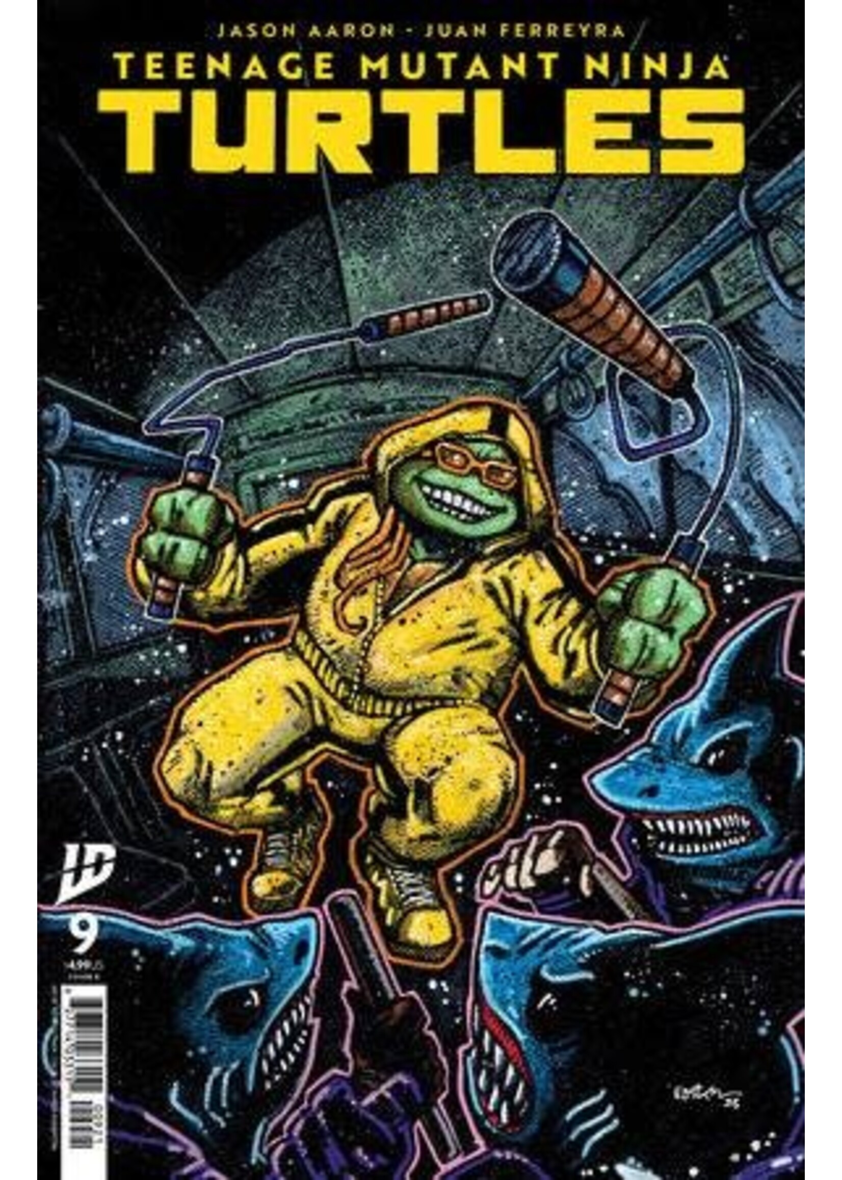 IDW PUBLISHING TEENAGE MUTANT NINJA TURTLES (2024) #9 CVR B EASTMAN