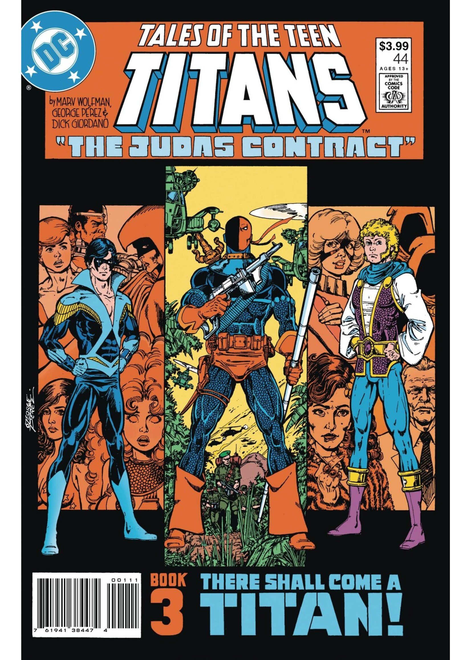 . TALES OF TEEN TITANS #44 FACSIMILE EDITION