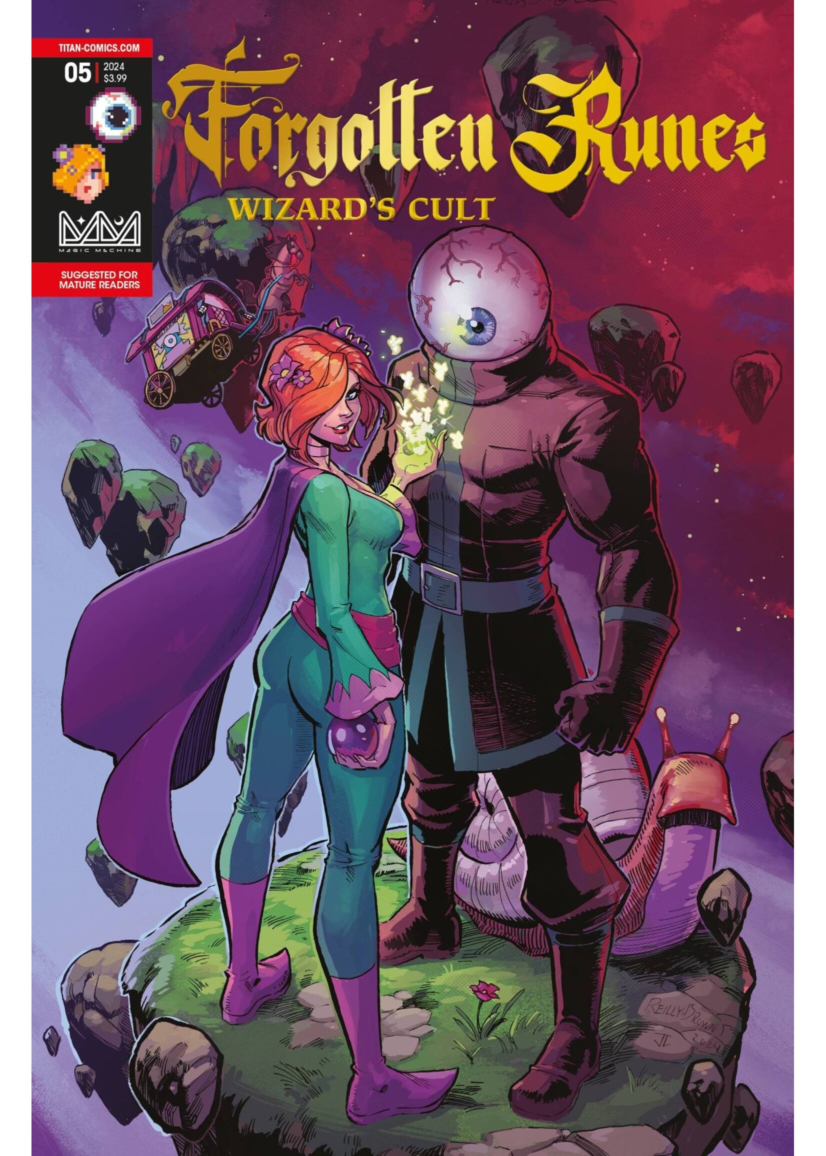 . FORGOTTEN RUNES WIZARDS CULT #5 (OF 10) CVR A BROWN