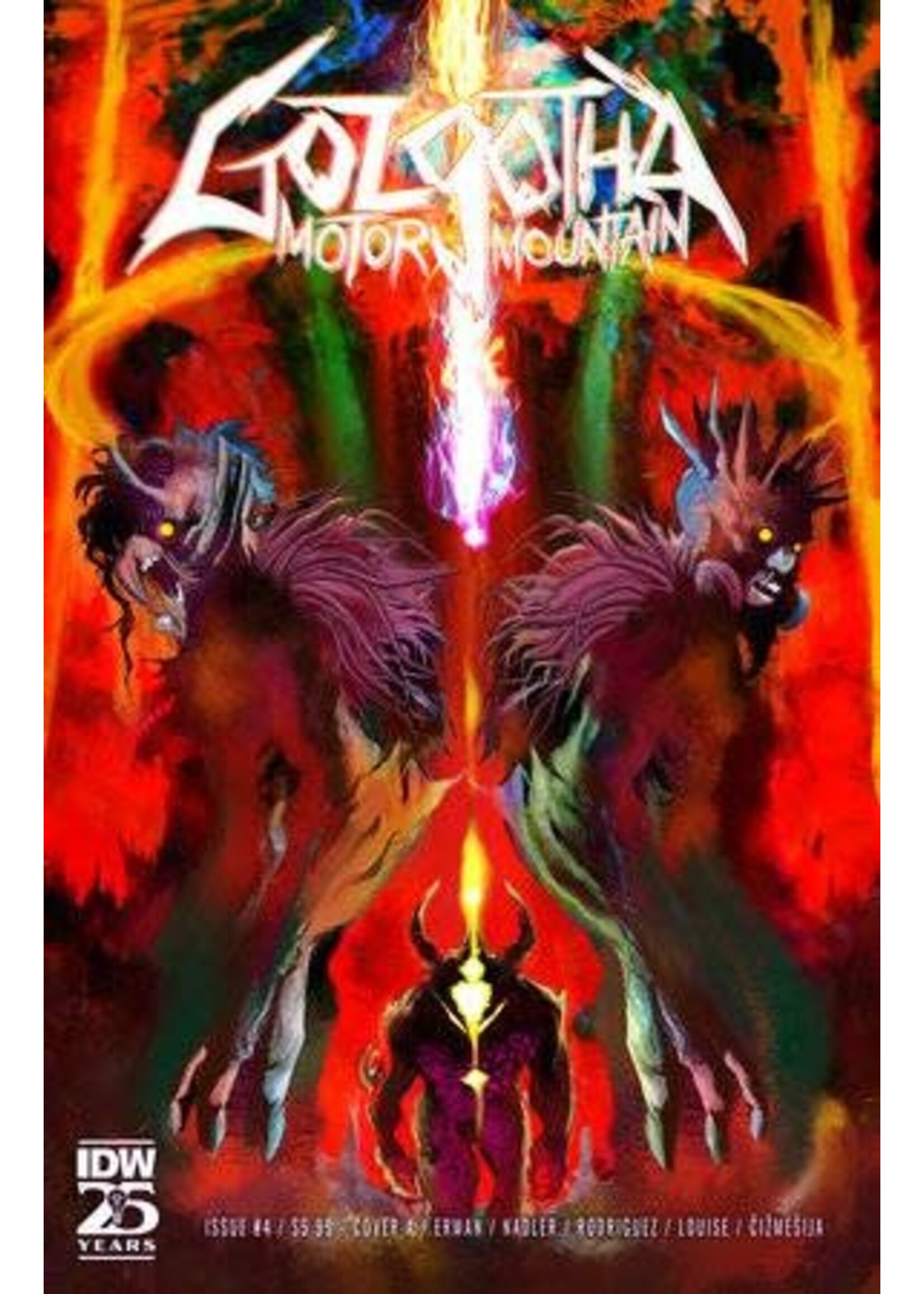 . GOLGOTHA MOTOR MOUNTAIN #4 CVR A RODRIGUEZ (MR)