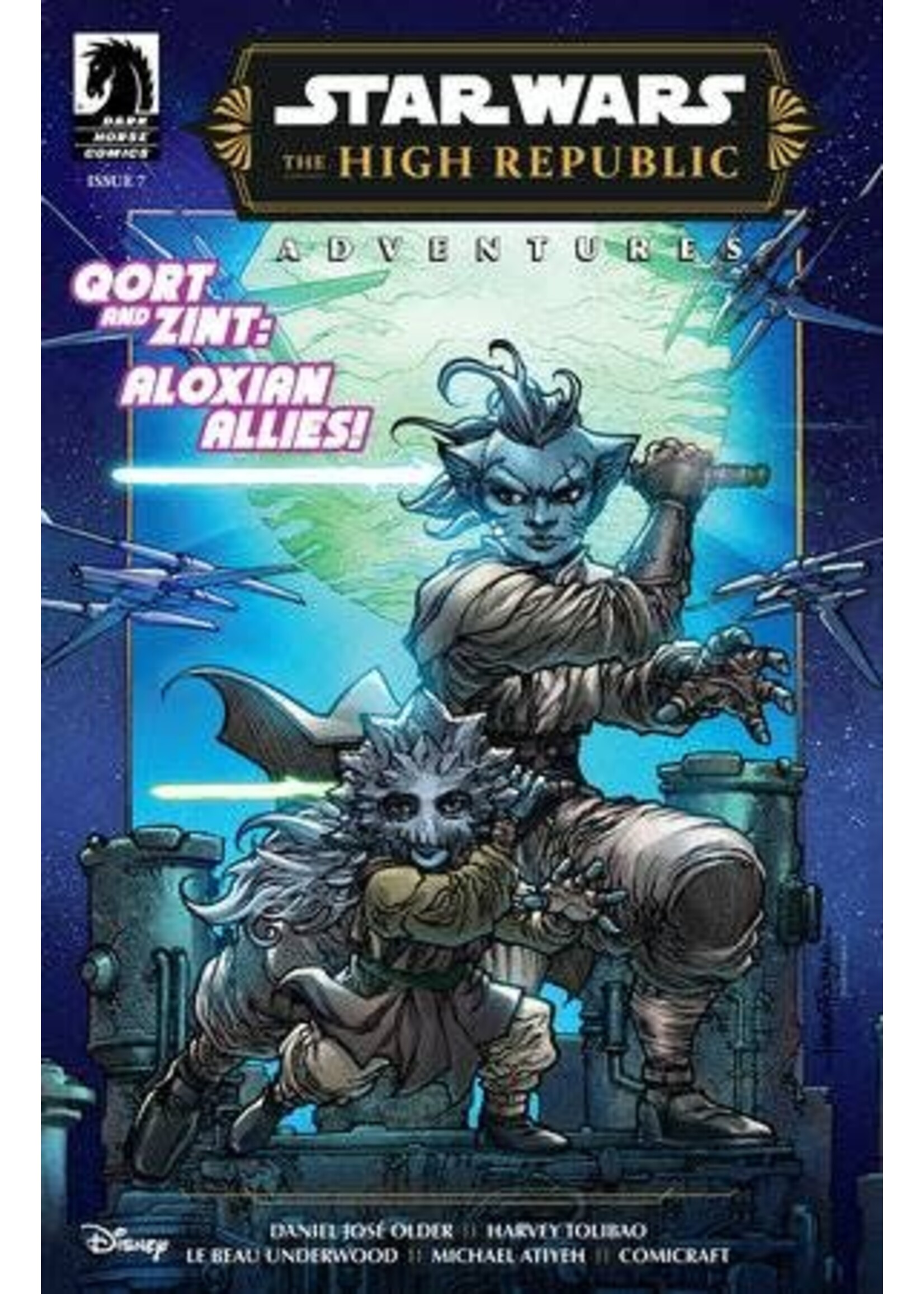 DARK HORSE STAR WARS HIGH REPUBLIC ADVENTURES PHASE III #7 CVR A TOLIBA