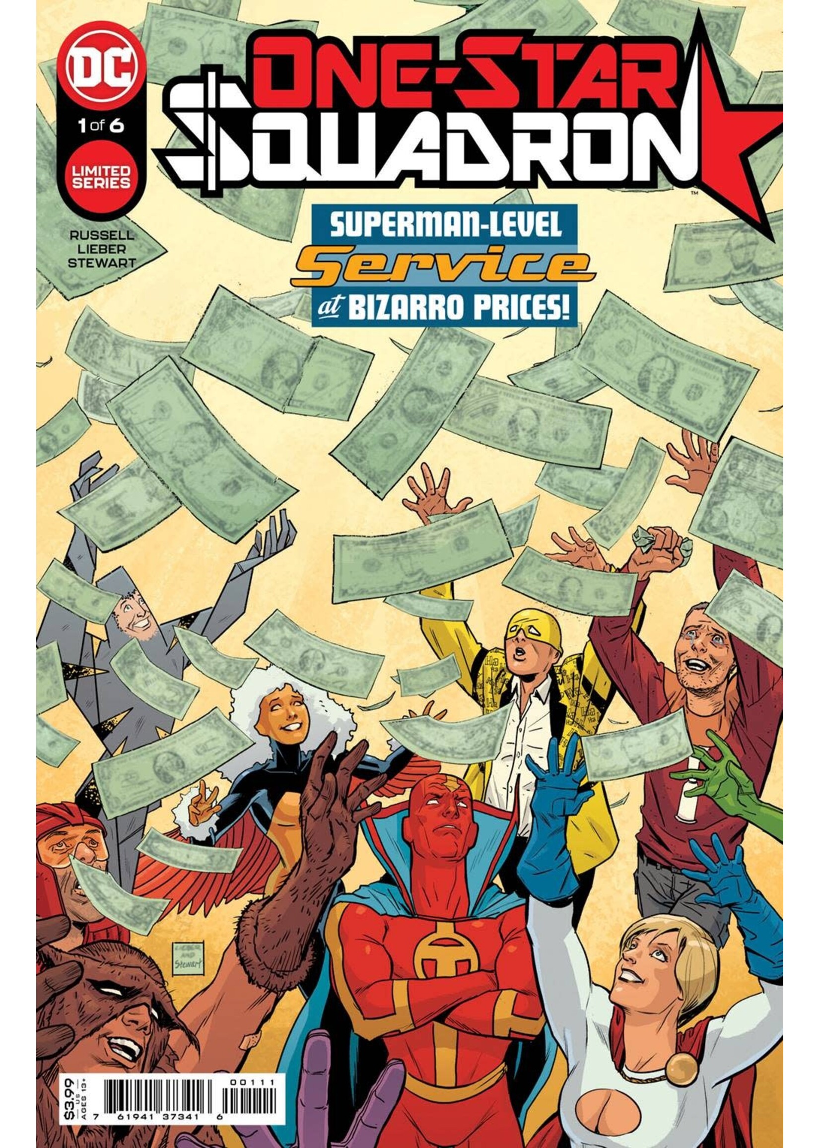 . ONE-STAR SQUADRON #1 (OF 6) CVR A STEVE LIEBER