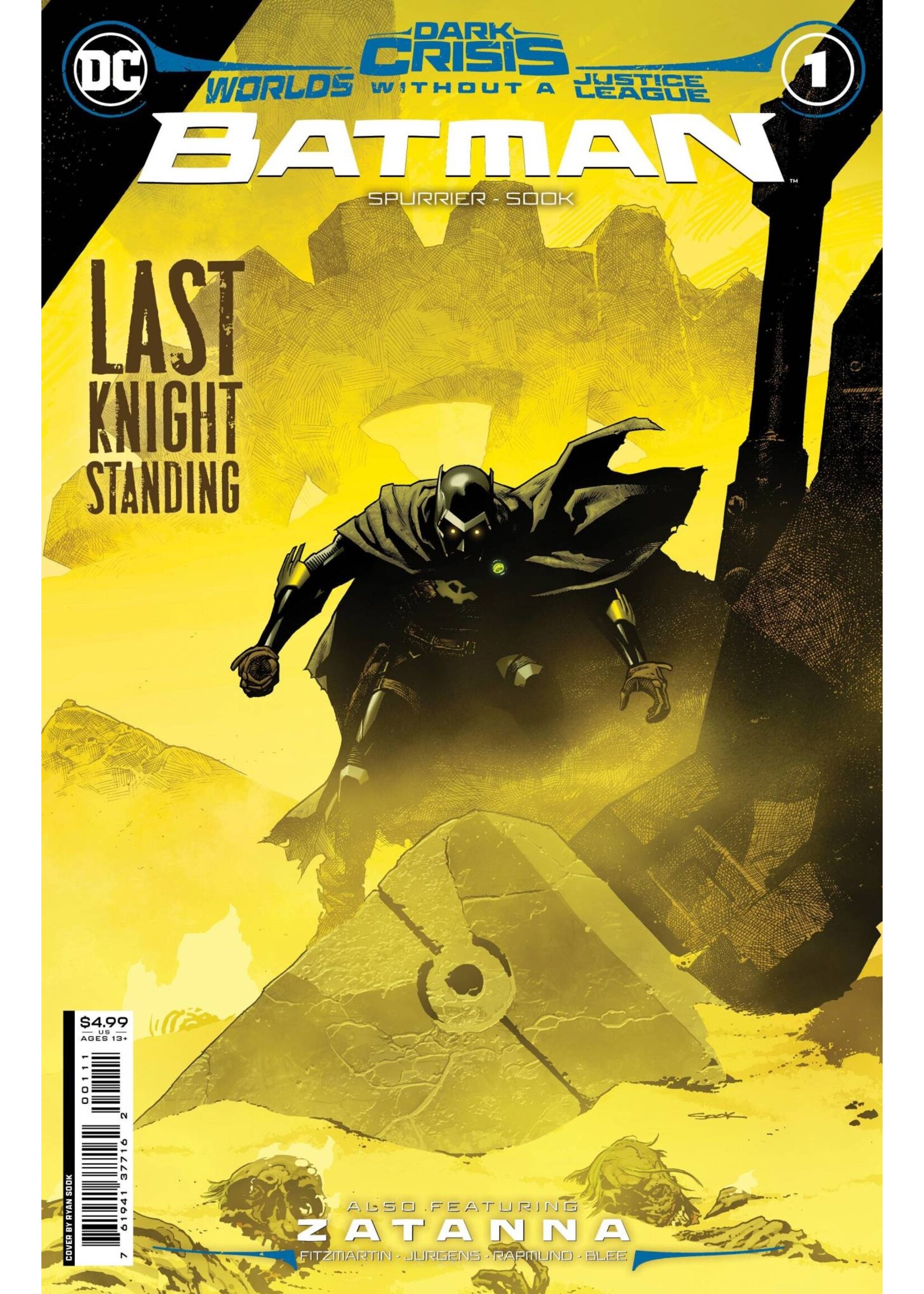 . DARK CRISIS WORLDS WITHOUT A JL BATMAN #1 CVR A