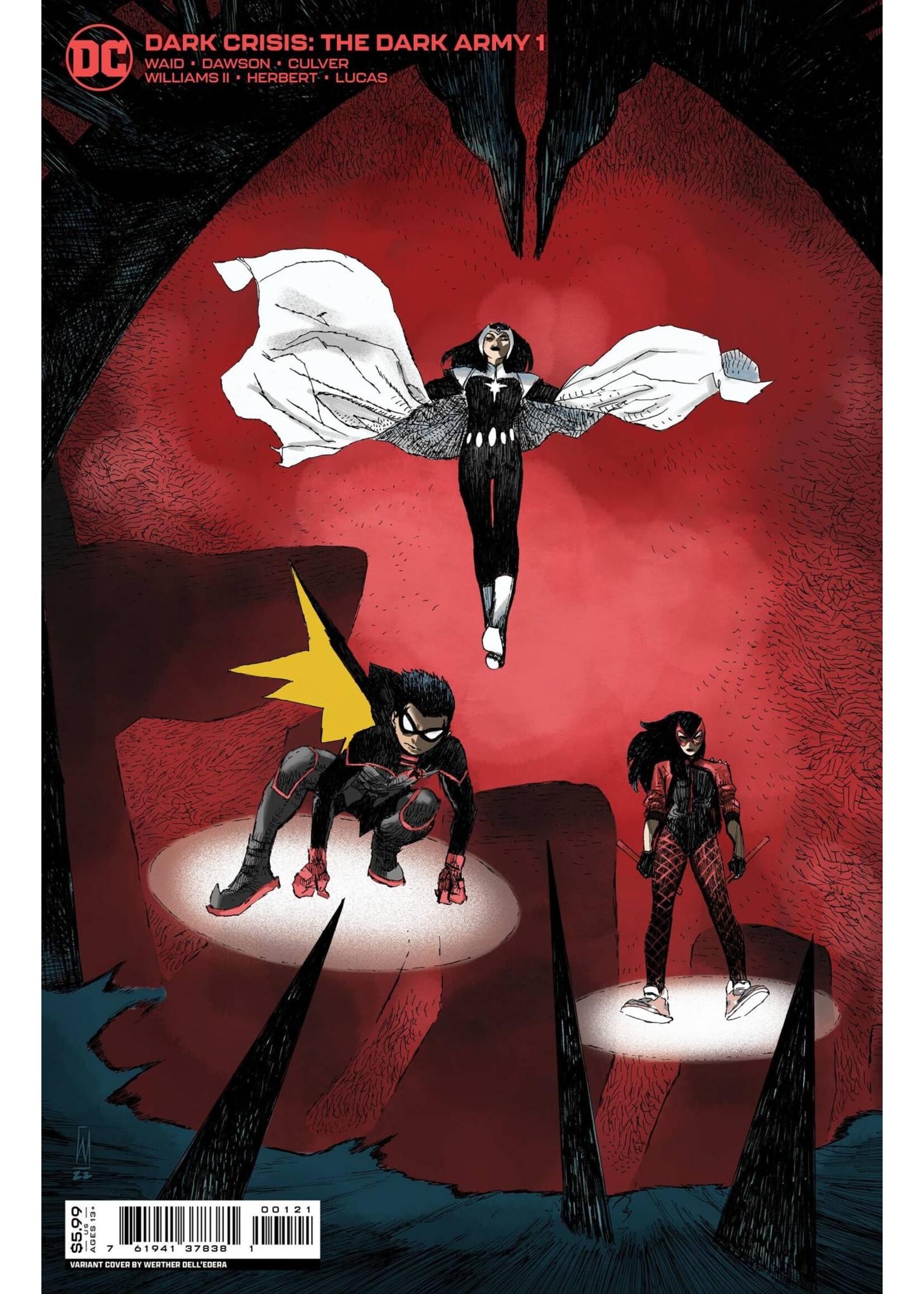 . DARK CRISIS THE DARK ARMY #1 CVR B EDERA VAR