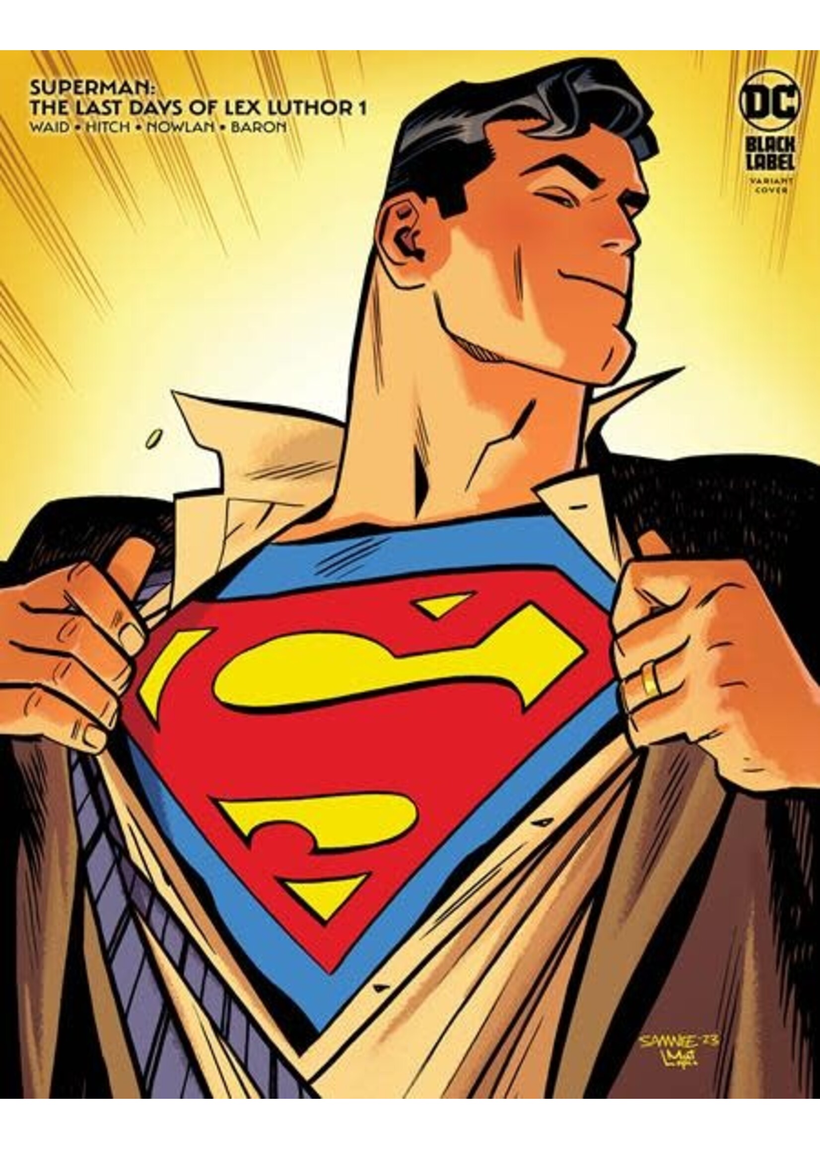 DC COMICS SUPERMAN LAST DAYS OF LEX LUTHOR #1 SAMNEE