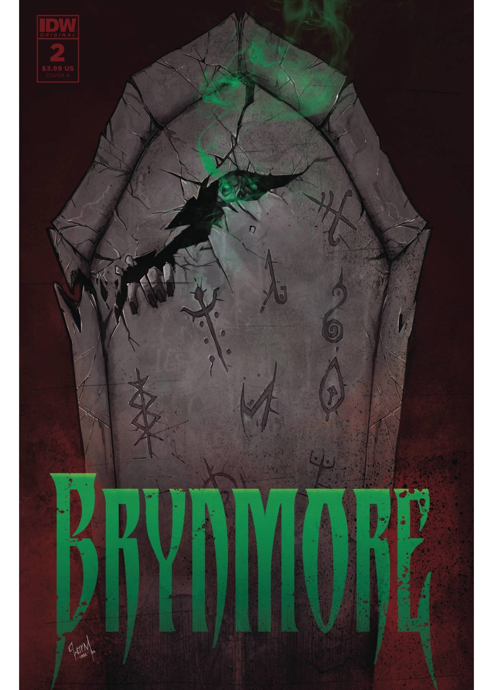 . BRYNMORE #2 CVR A DAMIEN WORM