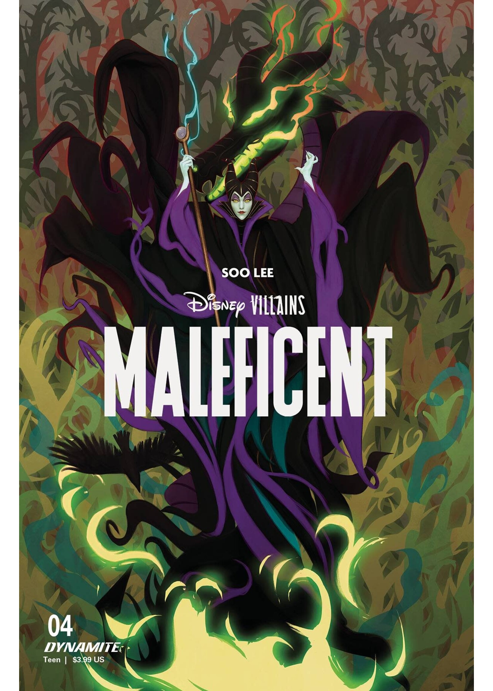 . DISNEY VILLAINS MALEFICENT #4 CVR D PUEBLA