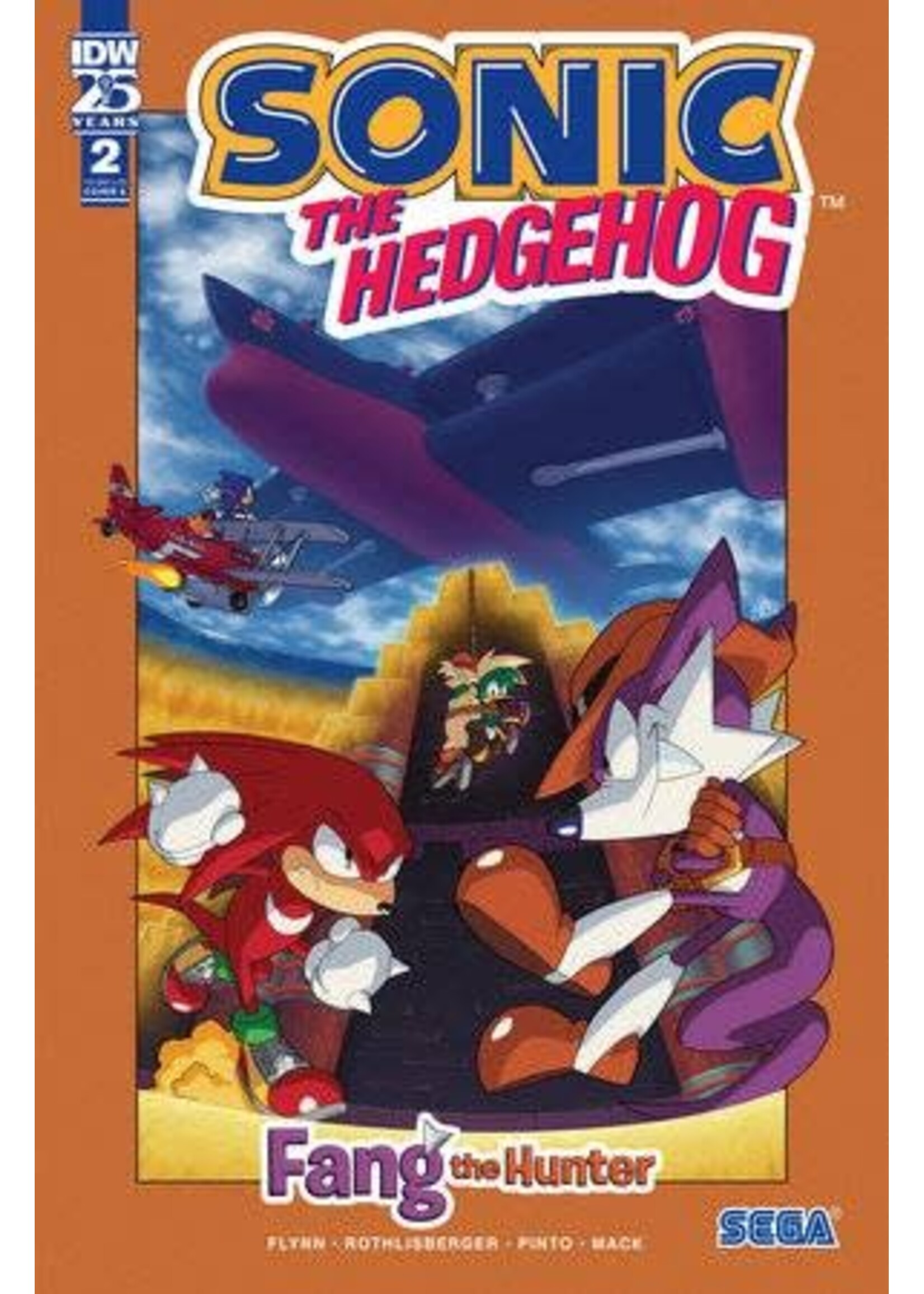 . SONIC THE HEDGEHOG FANG HUNTER #2 CVR A HAMMERSTROM