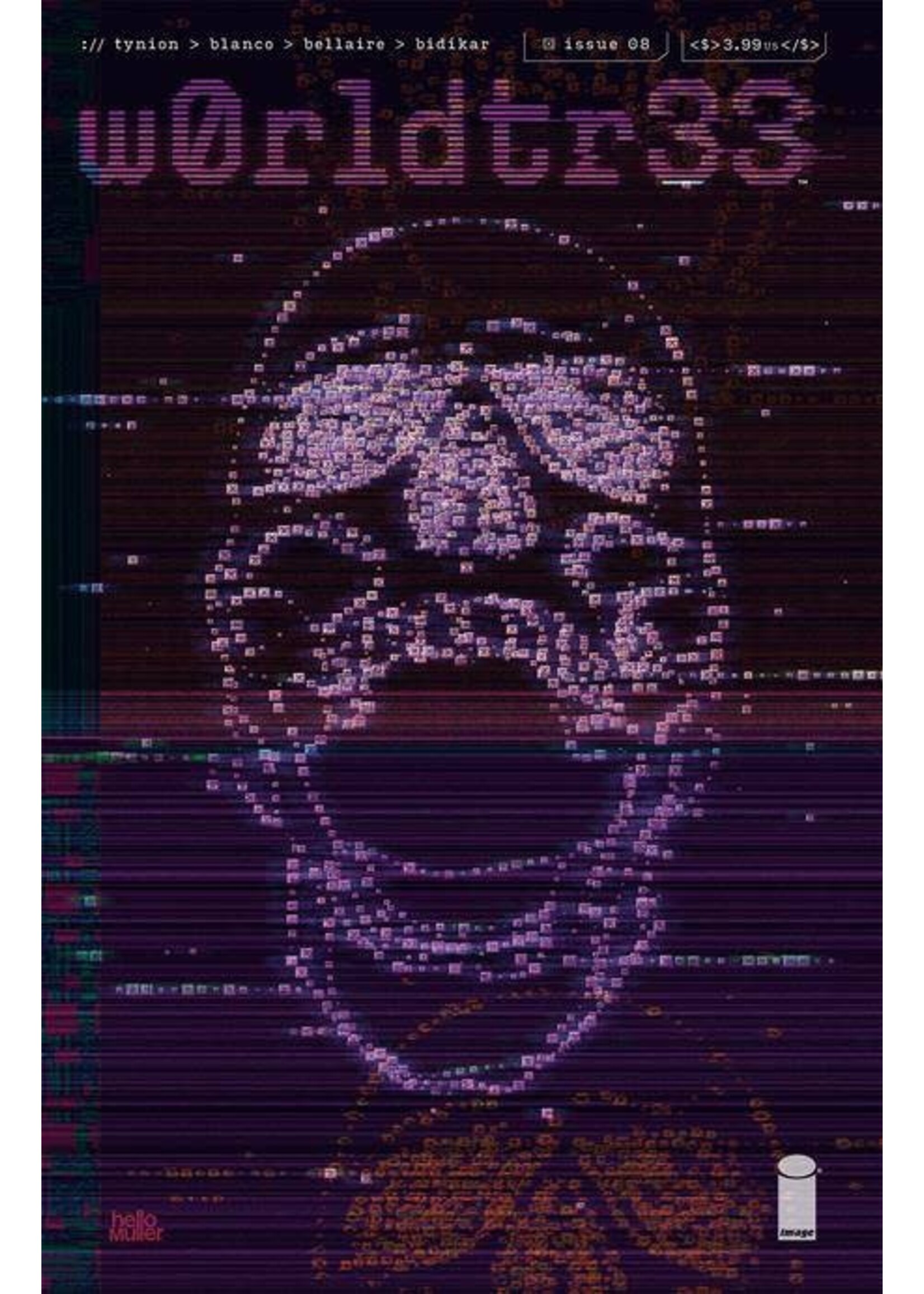 . W0RLDTR33 #8 CVR B MULLER (MR)