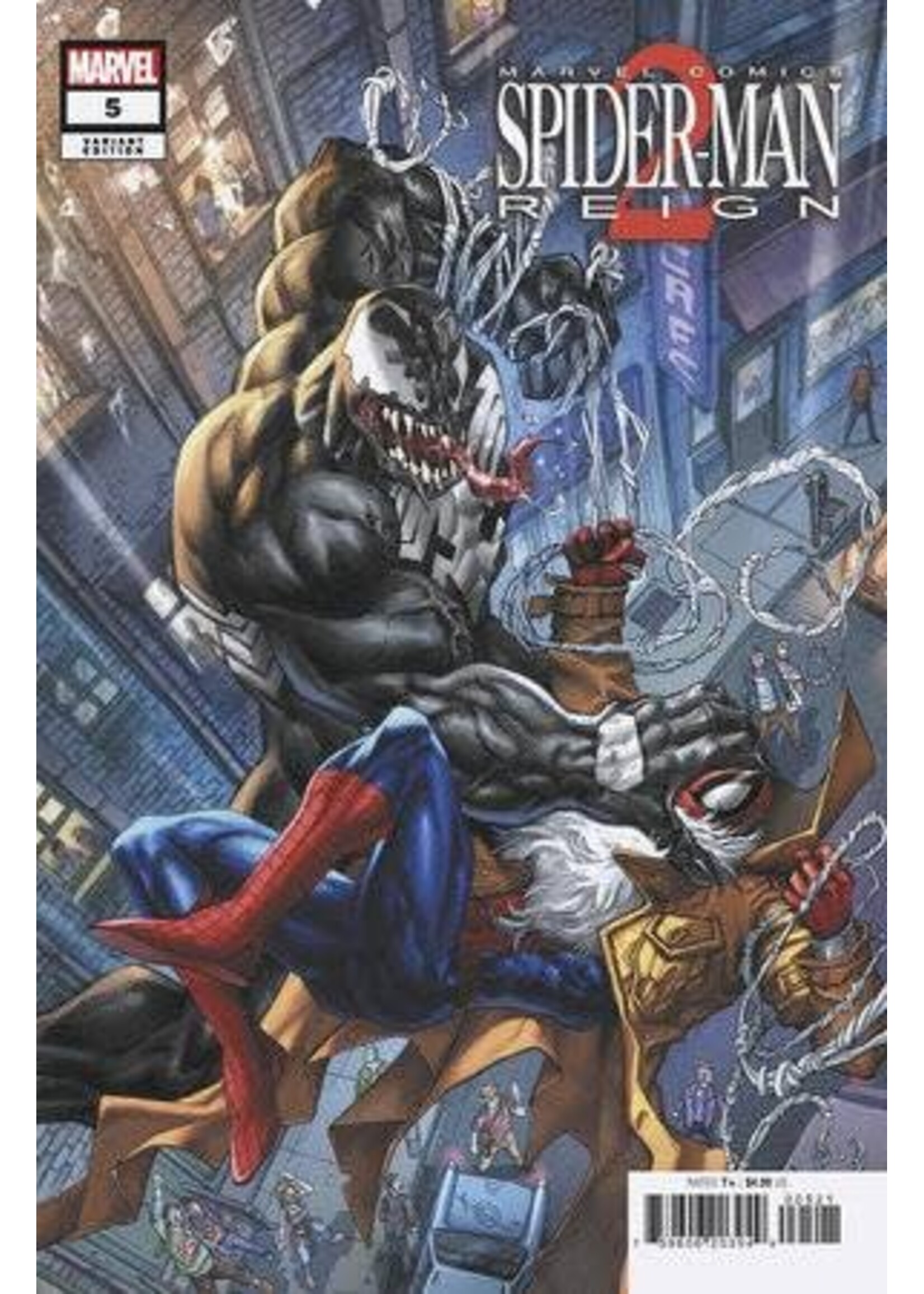 . SPIDER-MAN REIGN 2 (2024) #5 ALAN QUAH VARIANT