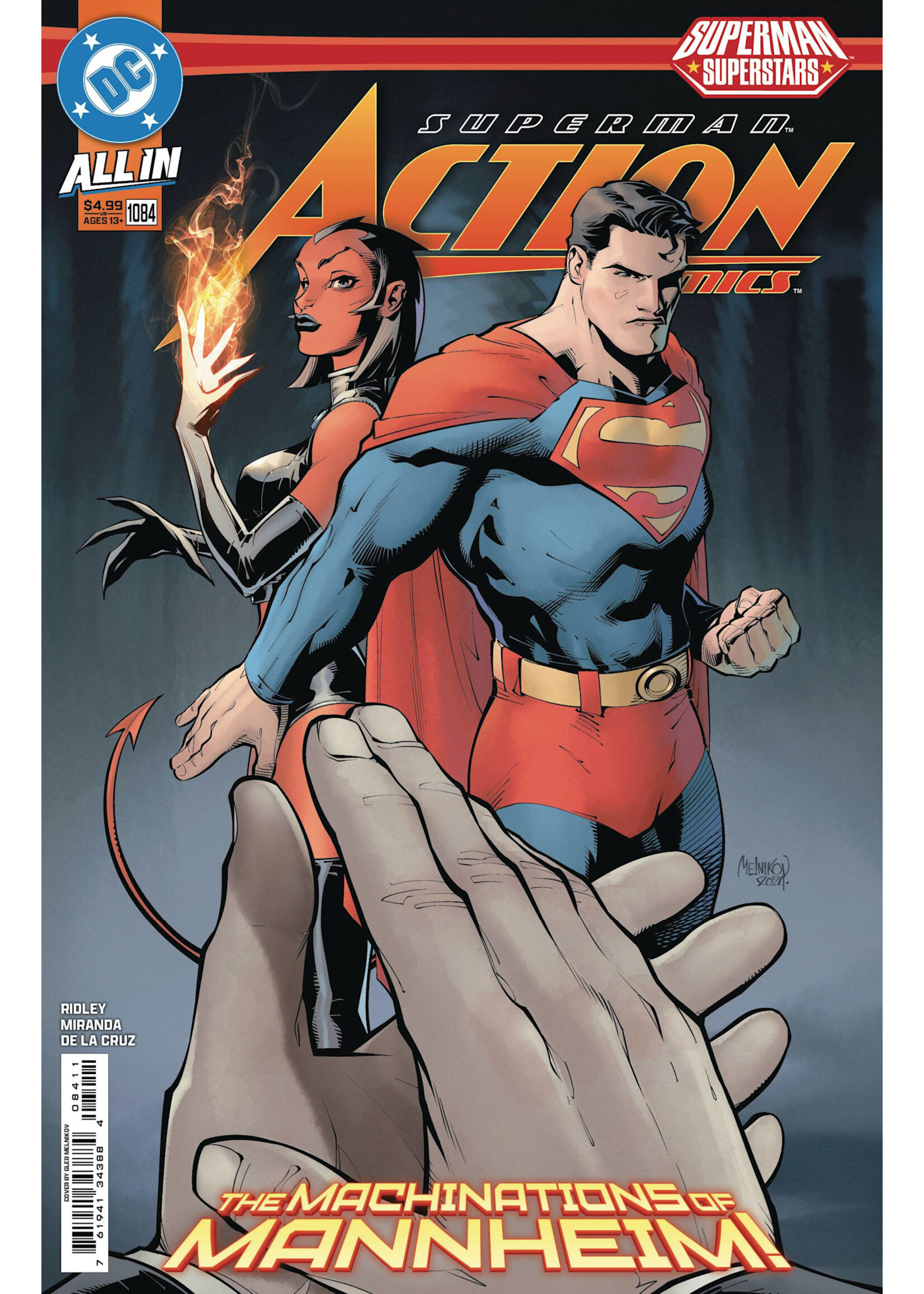 DC COMICS ACTION COMICS #1084