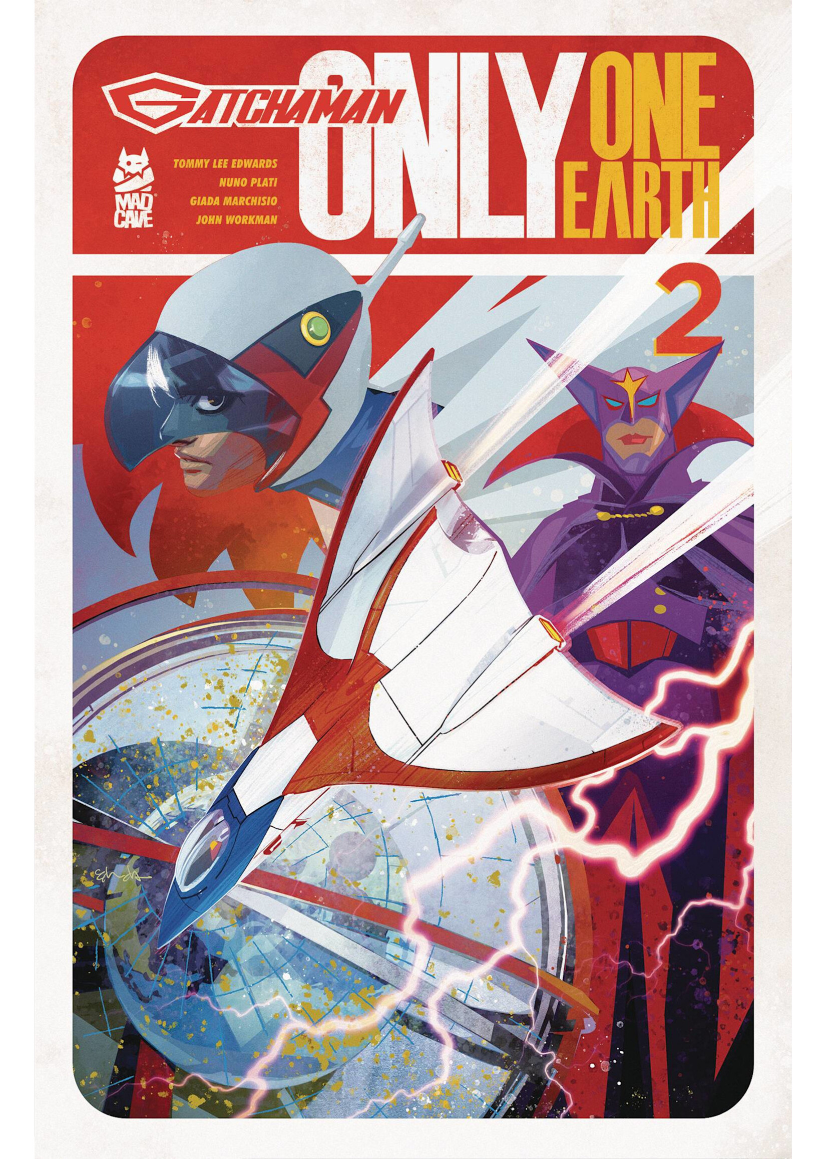MAD CAVE GATCHAMAN ONLY ONE EARTH #2 (OF 4)
