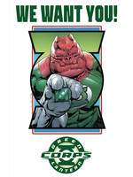 . GREEN LANTERN CORPS (2025) #2 CVR E ACETATE RECRUITMENT POSTER
