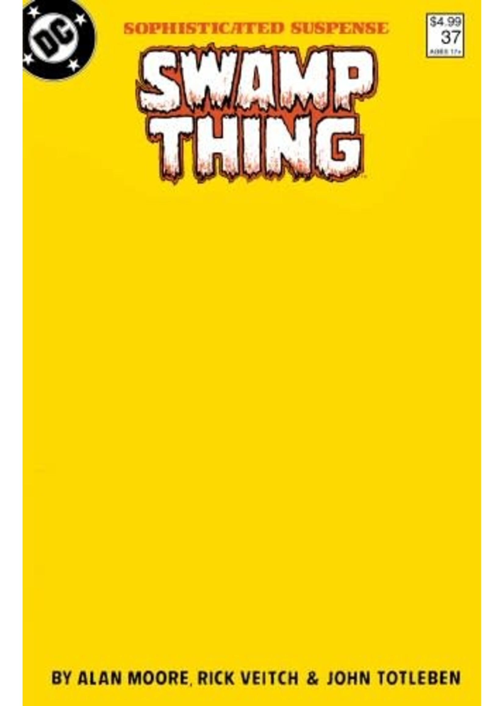 . SAGA OF THE SWAMP THING #37 FACSIMILE EDITION CVR E BLANK  (MR)