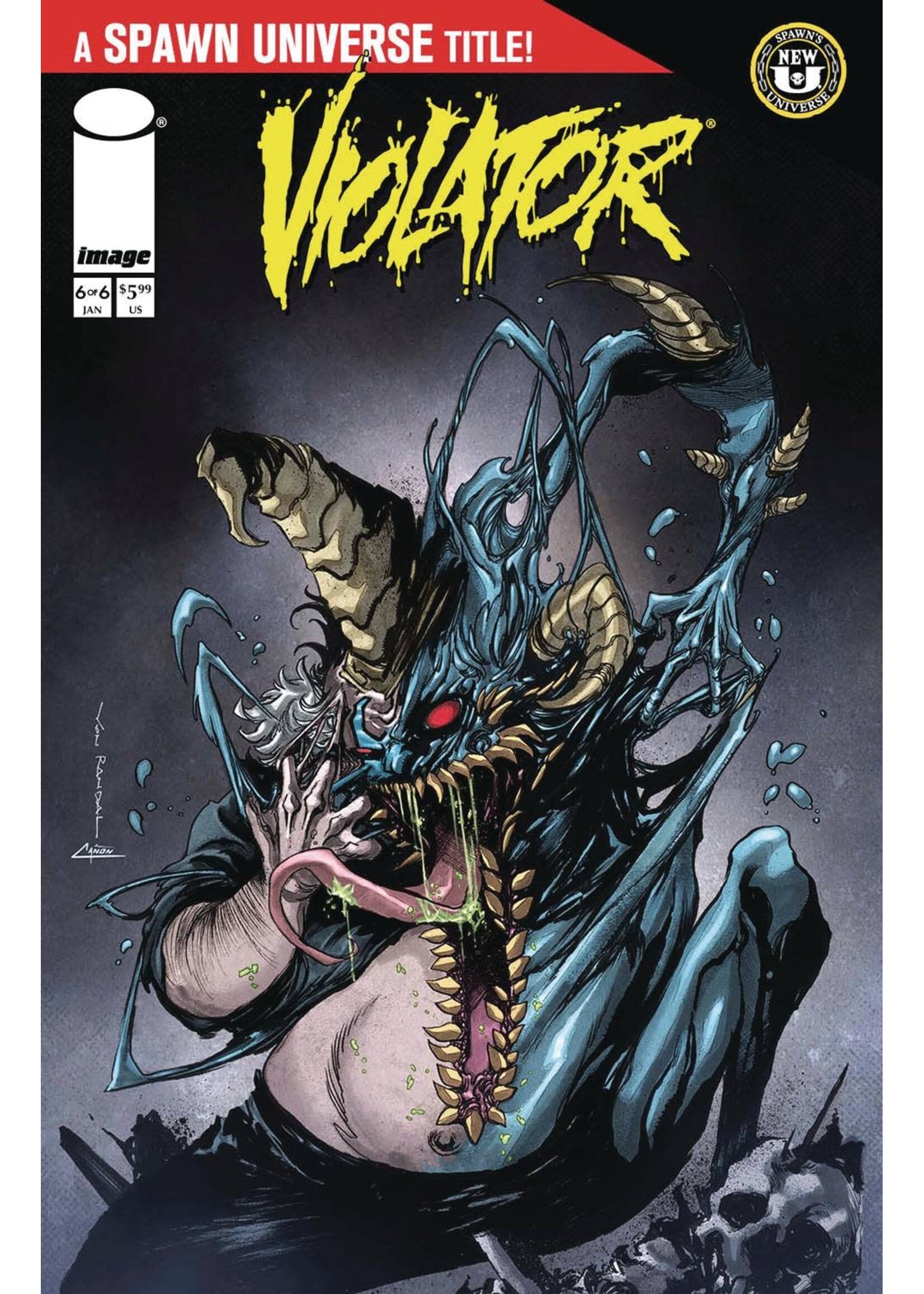 . SPAWN VIOLATOR (2024) #6 (OF 6) CVR A RANDAL