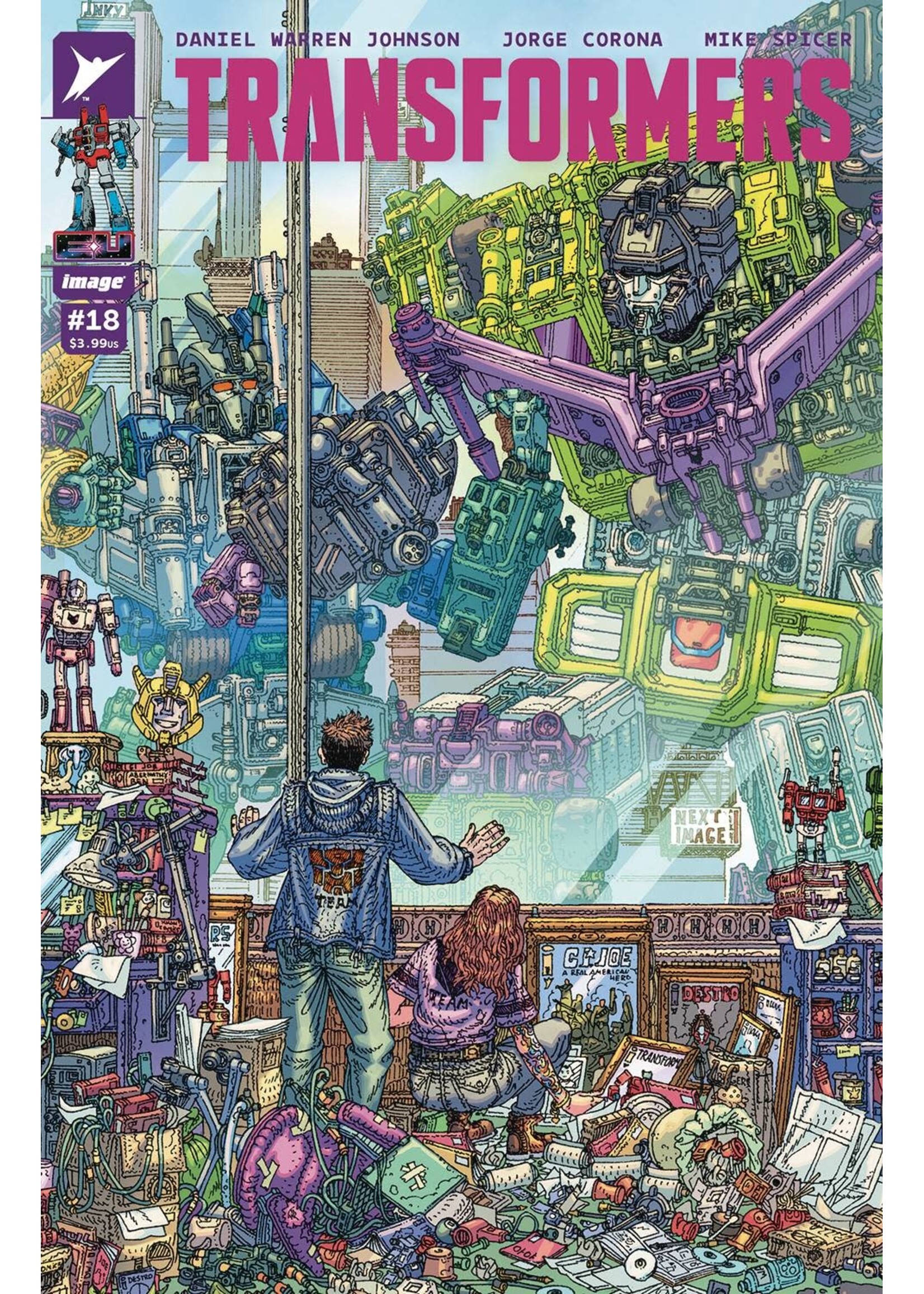 . TRANSFORMERS (2023) #18 CVR D INC 1:25 VAR