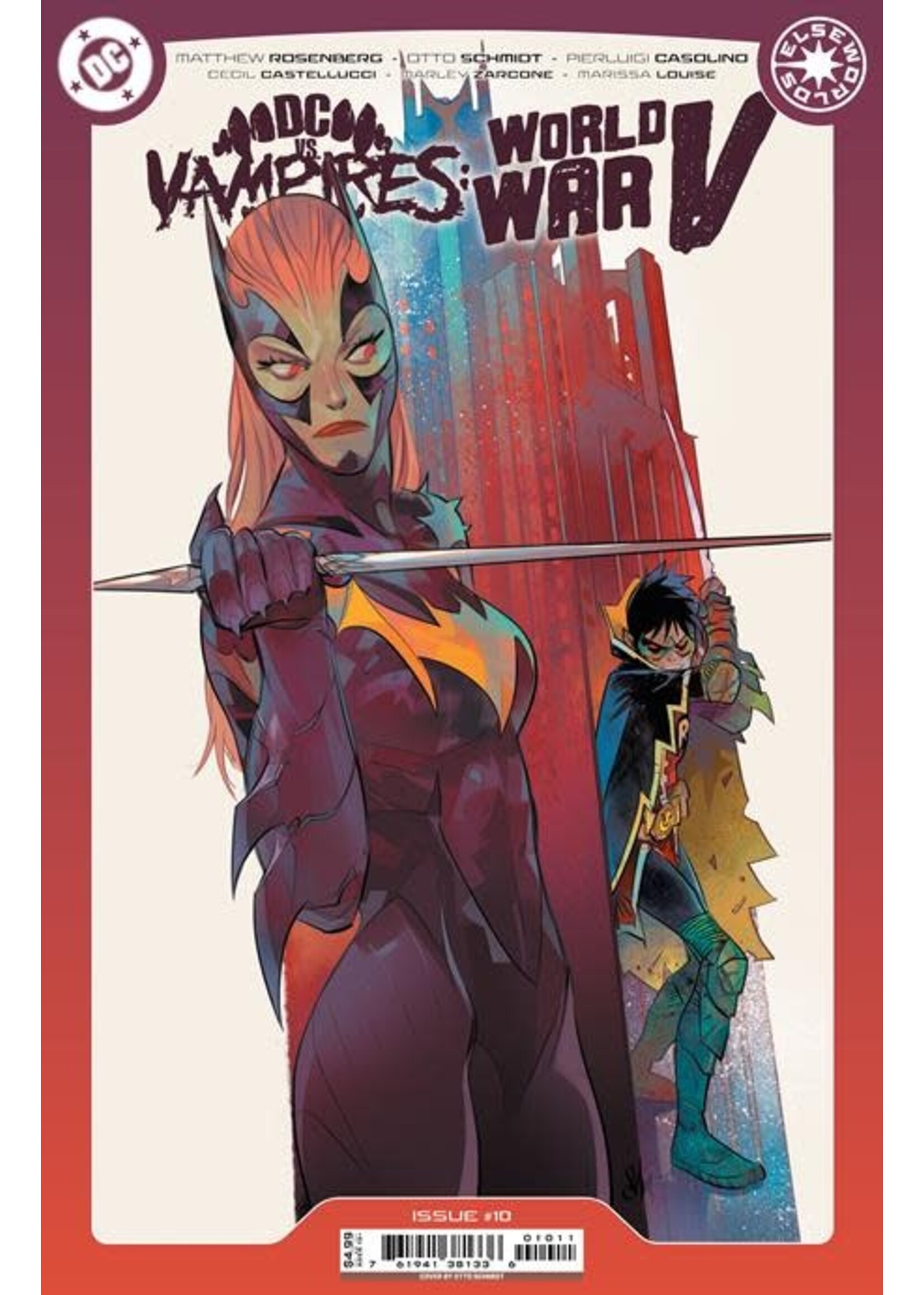 DC COMICS DC VS VAMPIRES WORLD WAR V #10 (OF 12) CVR A SCHMIDT