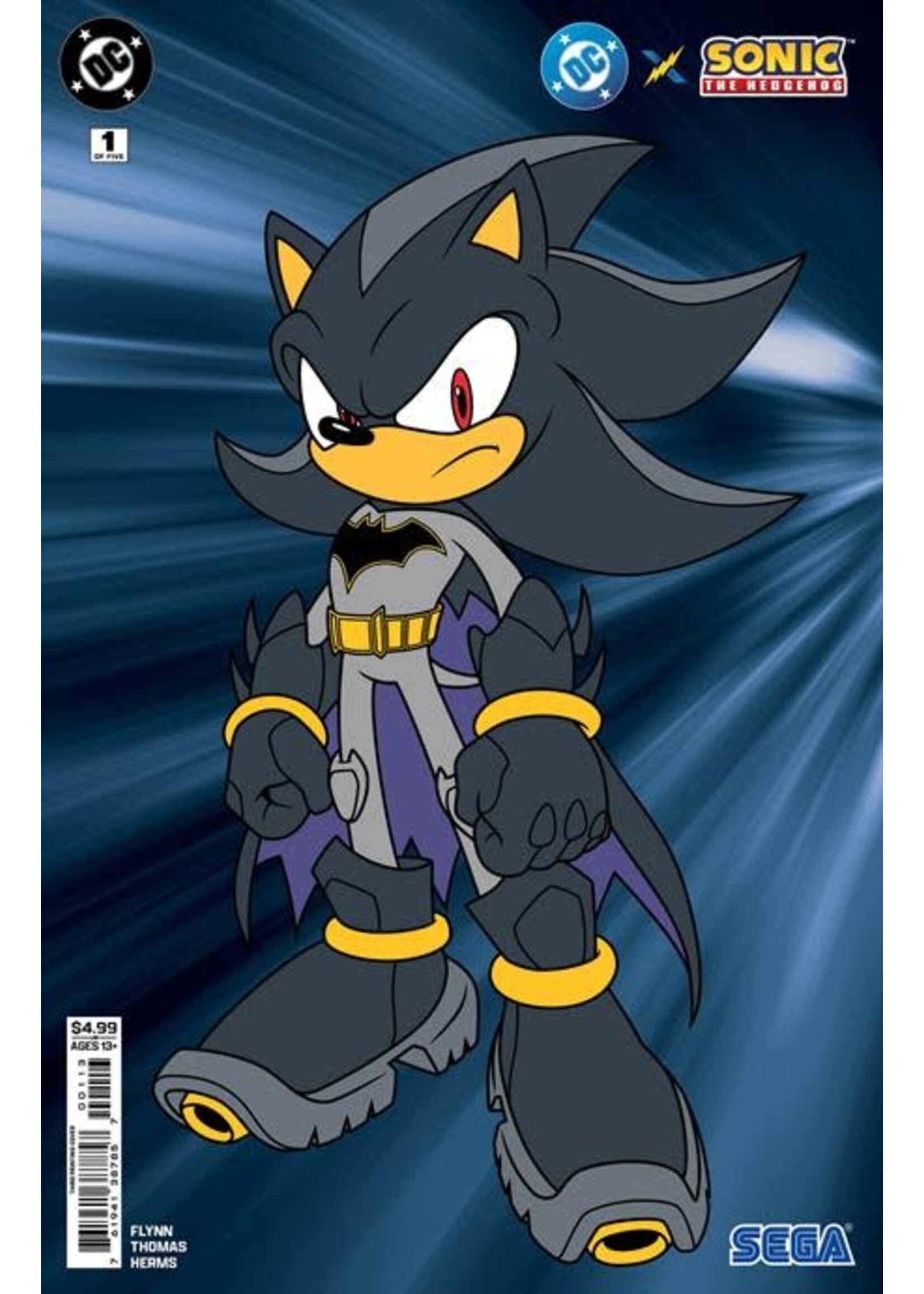 DC COMICS DC X SONIC THE HEDGEHOG (2025) #1 (OF 5) 3RD PRINT