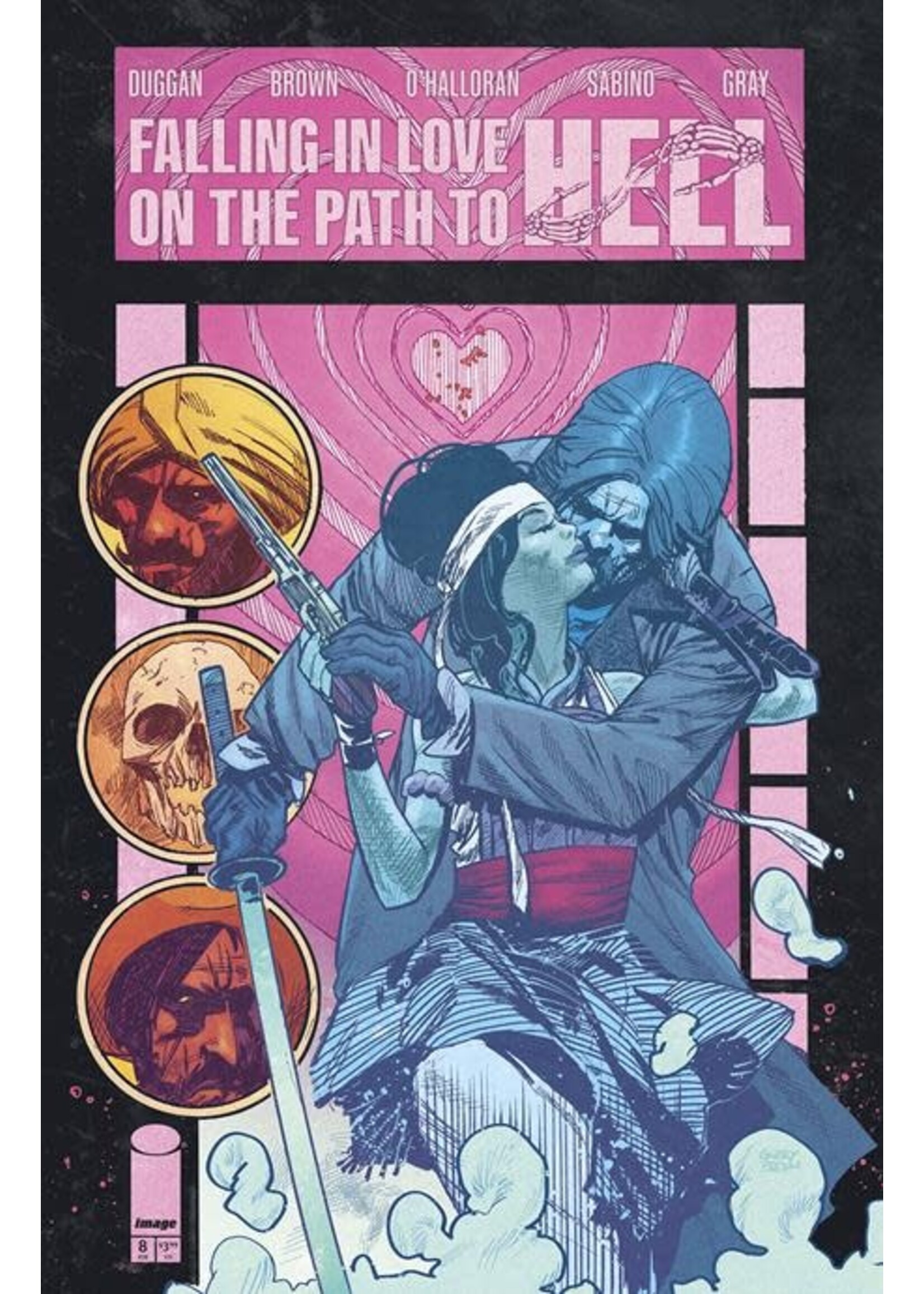 IMAGE COMICS FALLING IN LOVE ON THE PATH TO HELL #8 CVR A BROWN (MR)