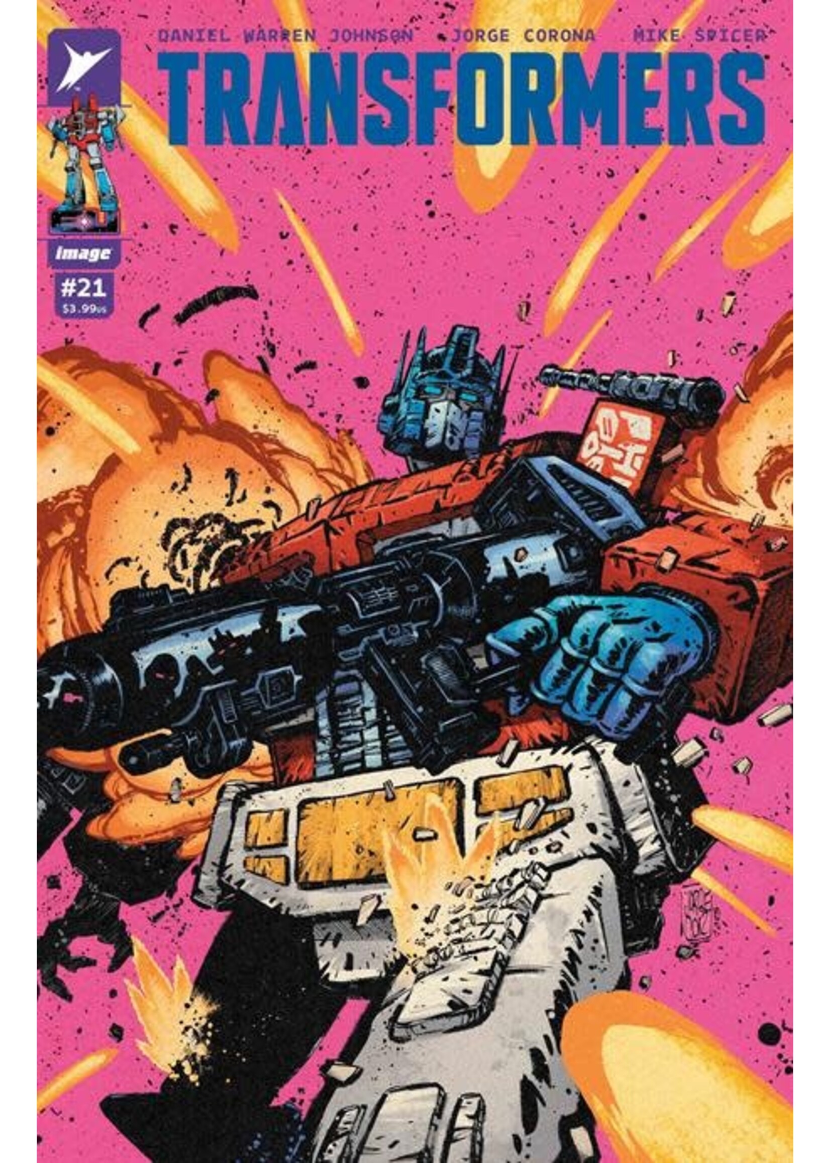 IMAGE COMICS TRANSFORMERS (2023) #21 CVR B CORONA & SPICER