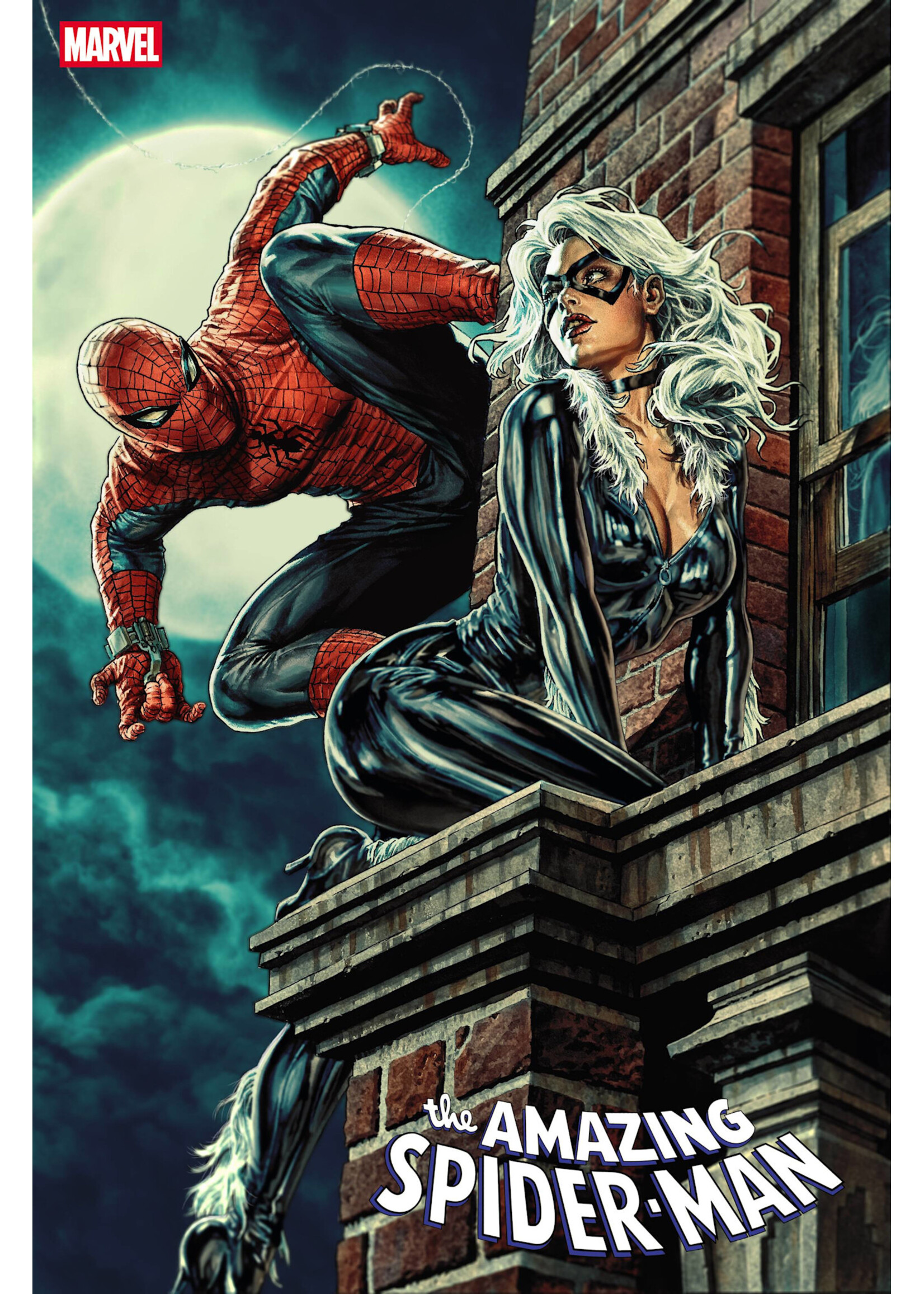 MARVEL COMICS AMAZING SPIDER-MAN (2025) #7 BERMEJO BLACK CAT VAR