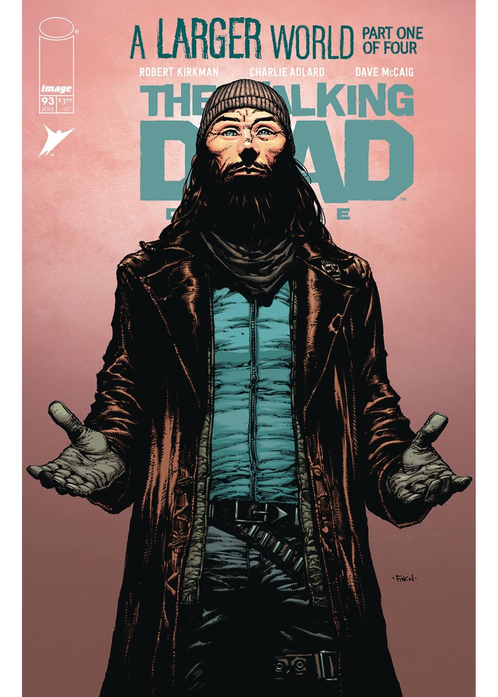 . WALKING DEAD DLX #93 CVR A FINCH & MCCAIG (MR)