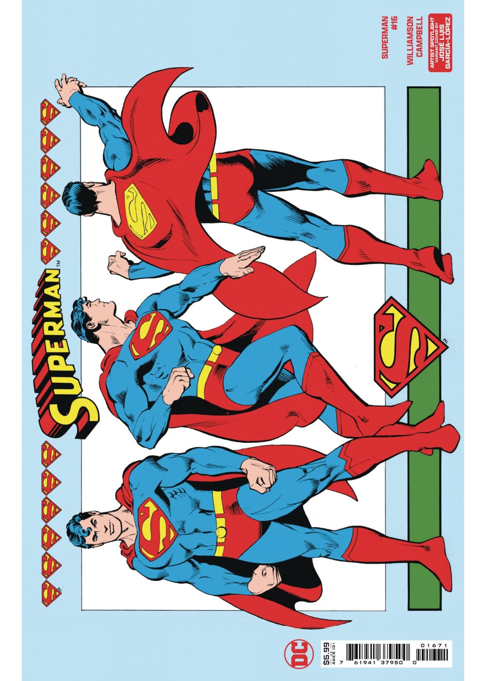 . SUPERMAN (2023) #16 LOPEZ ARTIST SPOTLIGHT