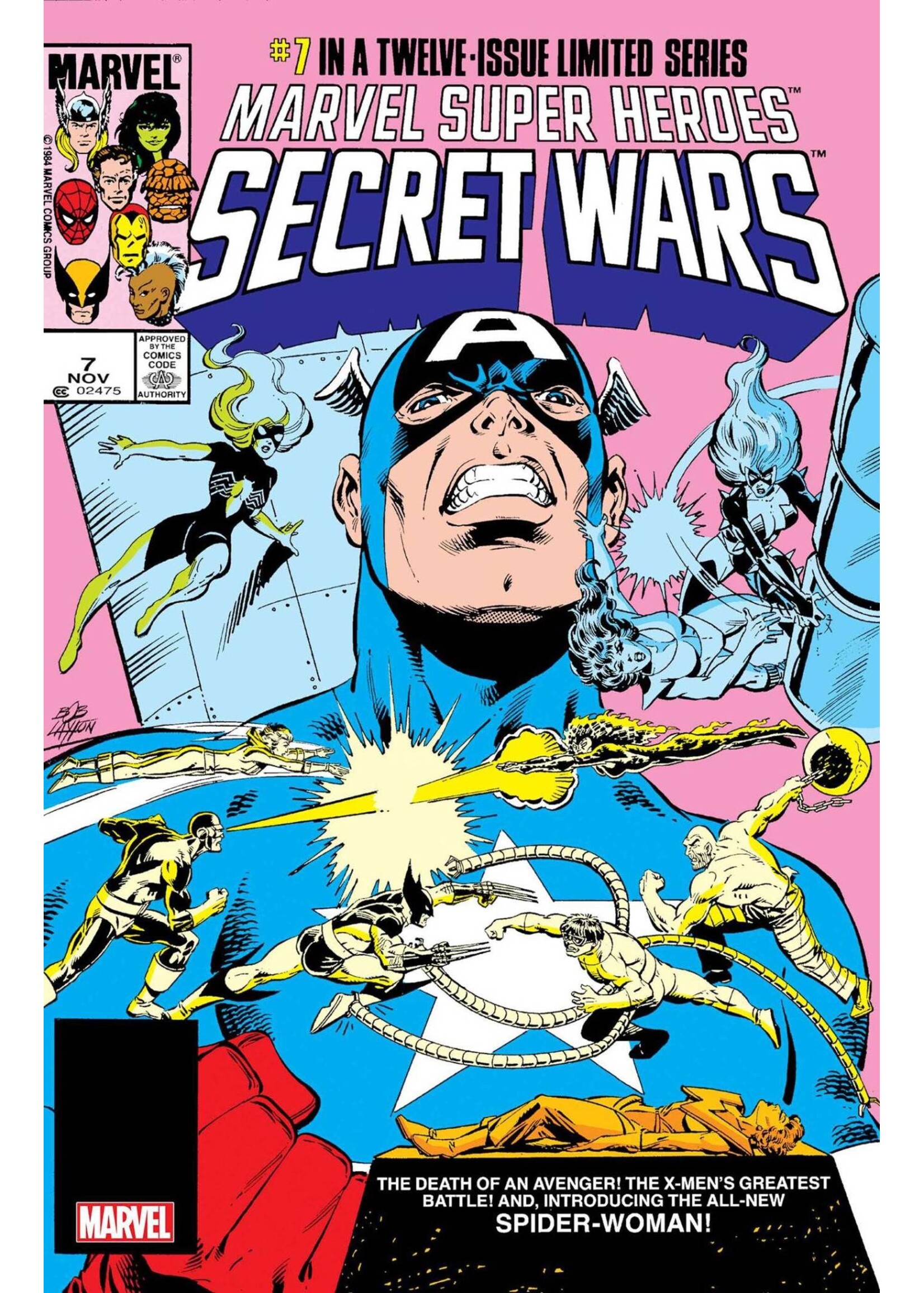 . MSH SECRET WARS #7 FACSIMILE EDITION FOIL