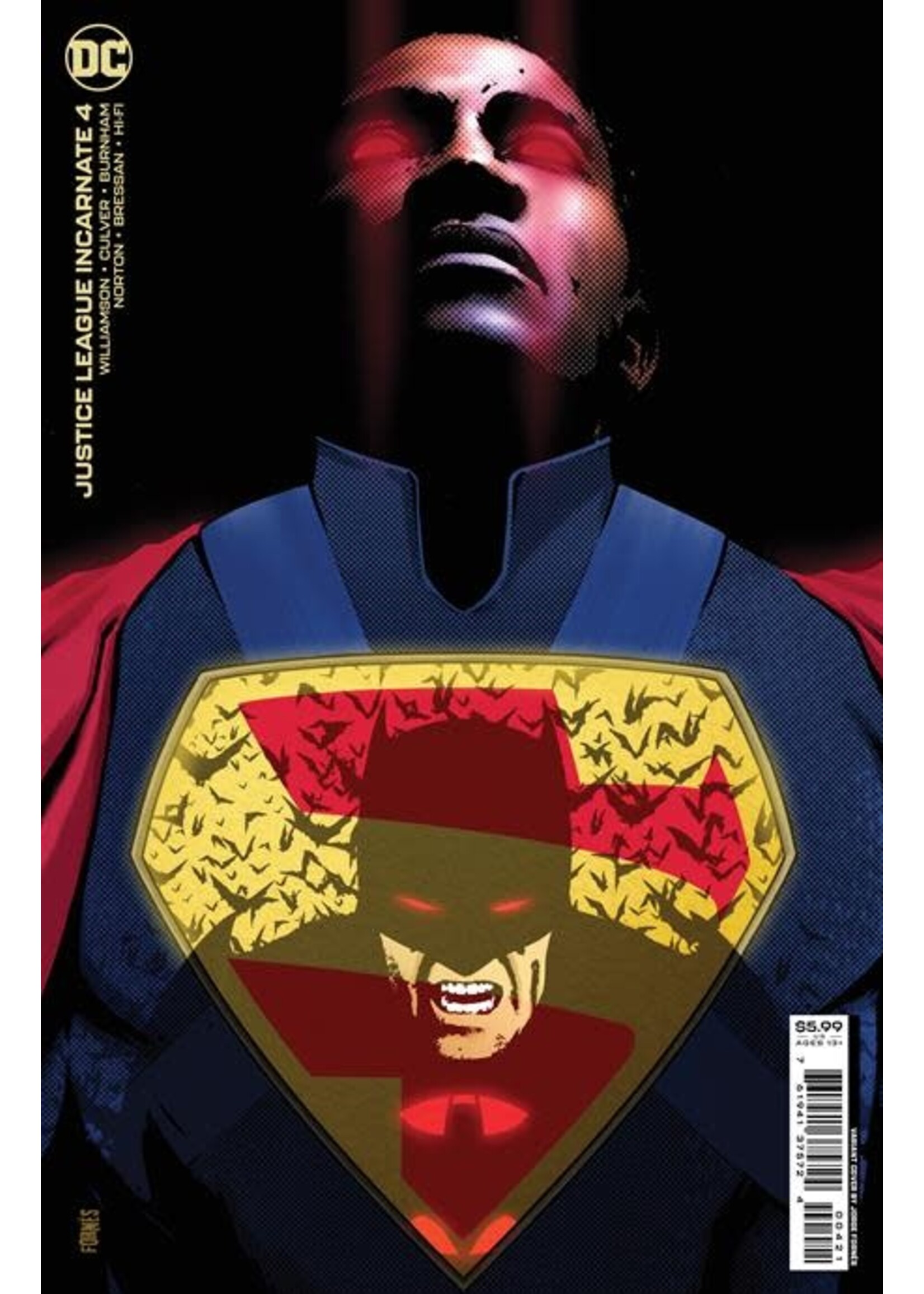. JUSTICE LEAGUE INCARNATE #4 (OF 5) CVR B FORNES