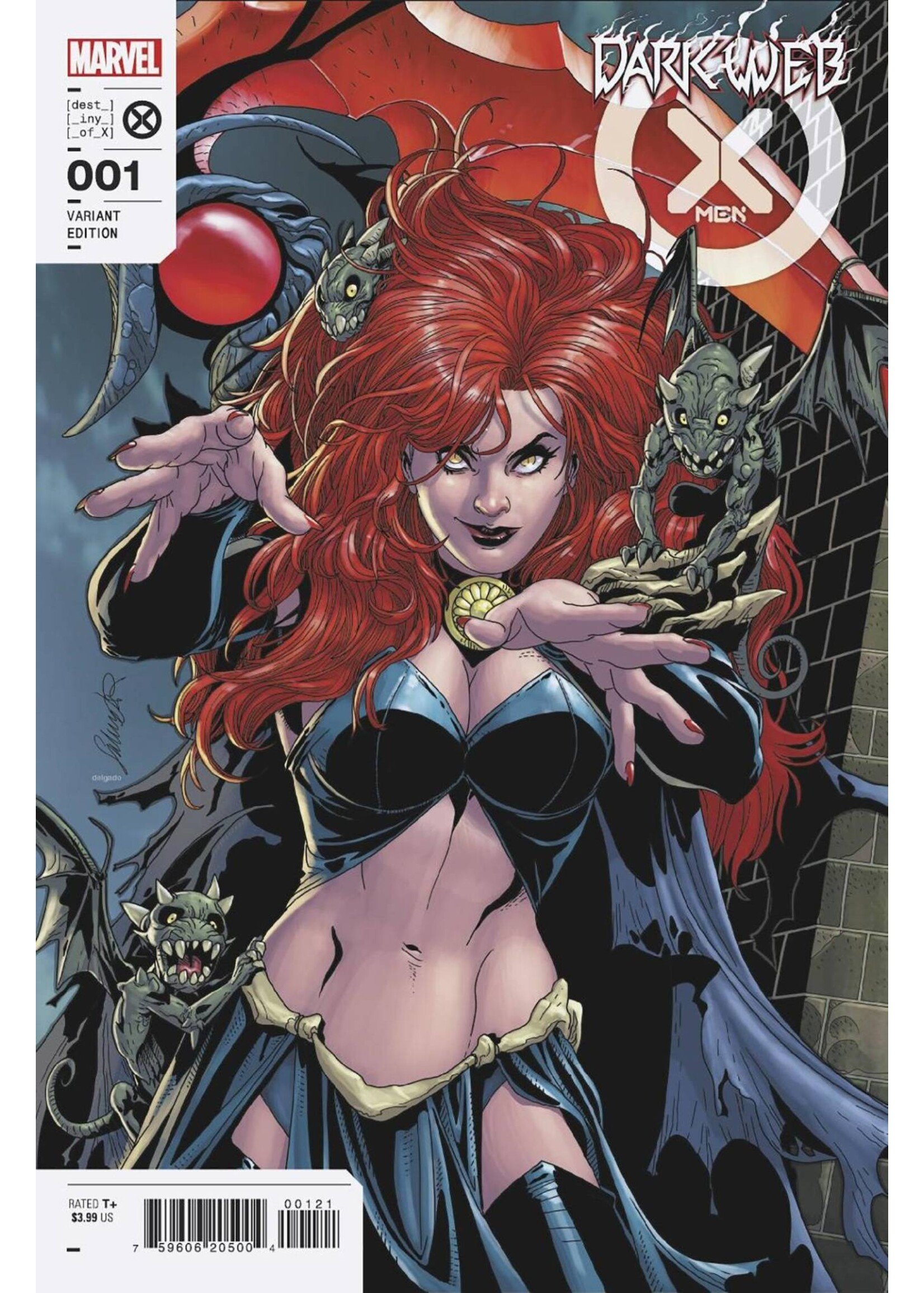 . DARK WEB X-MEN #1 LARROCA CONNECTING VARIANT DWB