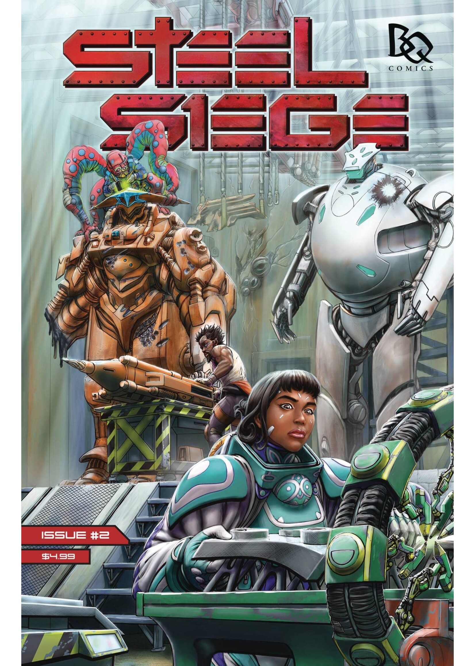BATTLE QUEST COMICS STEEL SIEGE #2 (OF 3)