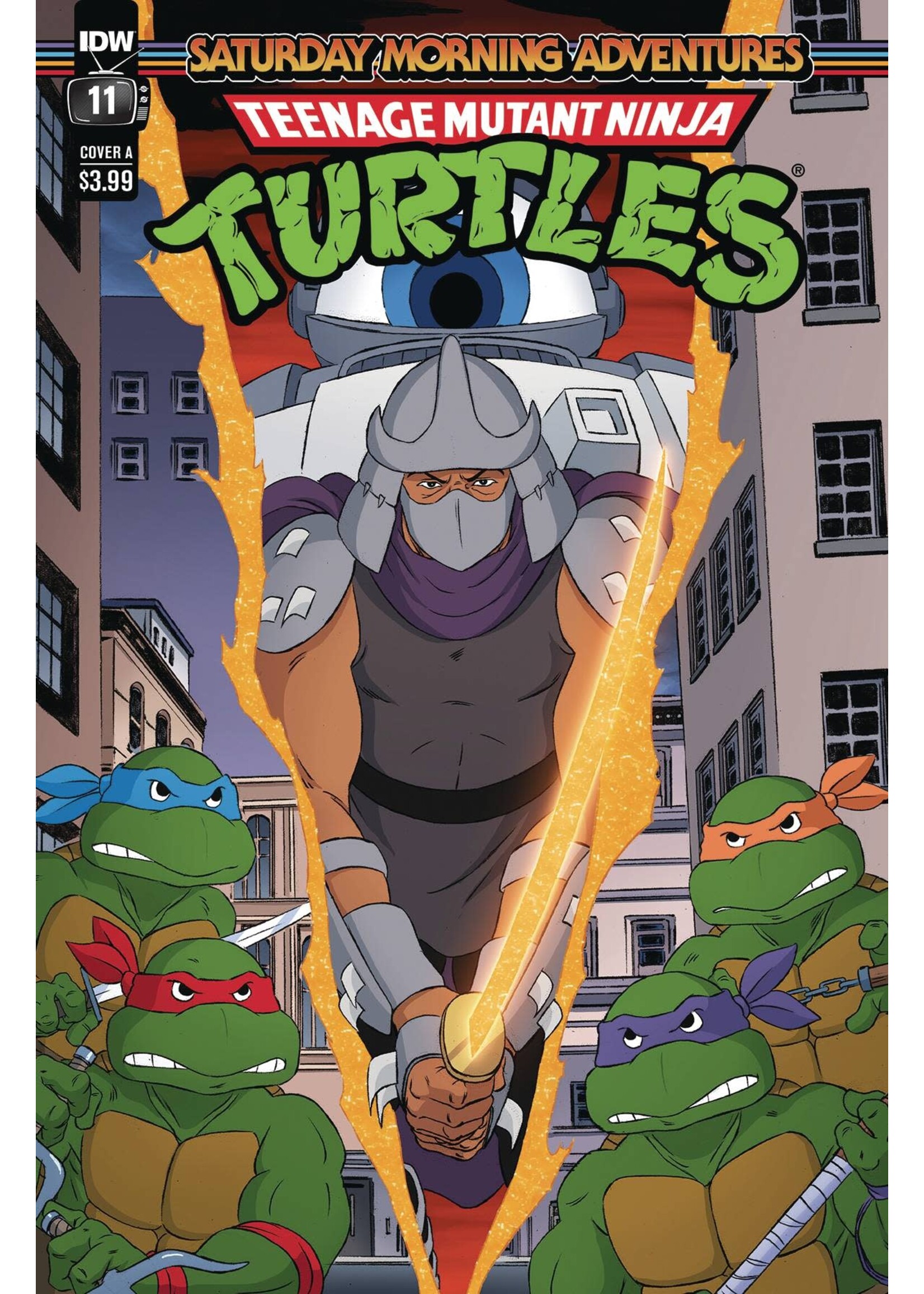 . TMNT SATURDAY MORNING ADV (2023) #11 CVR A SCHOENING