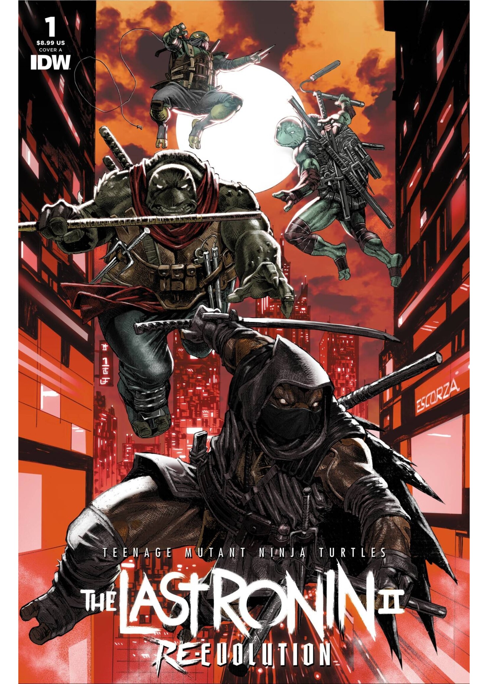 . TMNT THE LAST RONIN II RE EVOLUTION #1 CVR A ESCORZAS