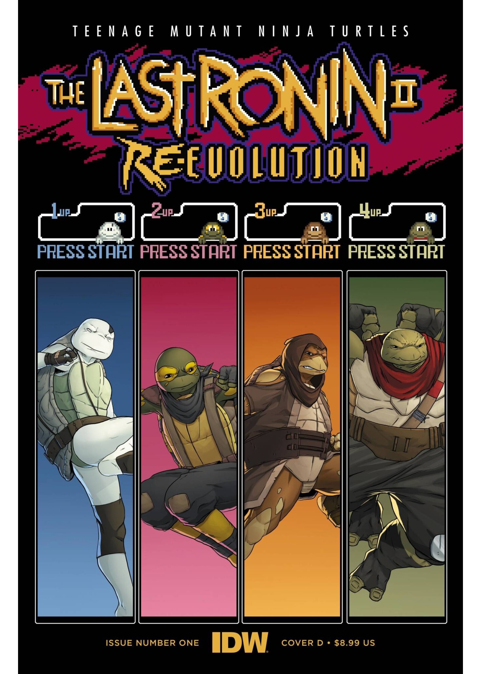 . TMNT THE LAST RONIN II RE EVOLUTION #1 CVR D DELGADO