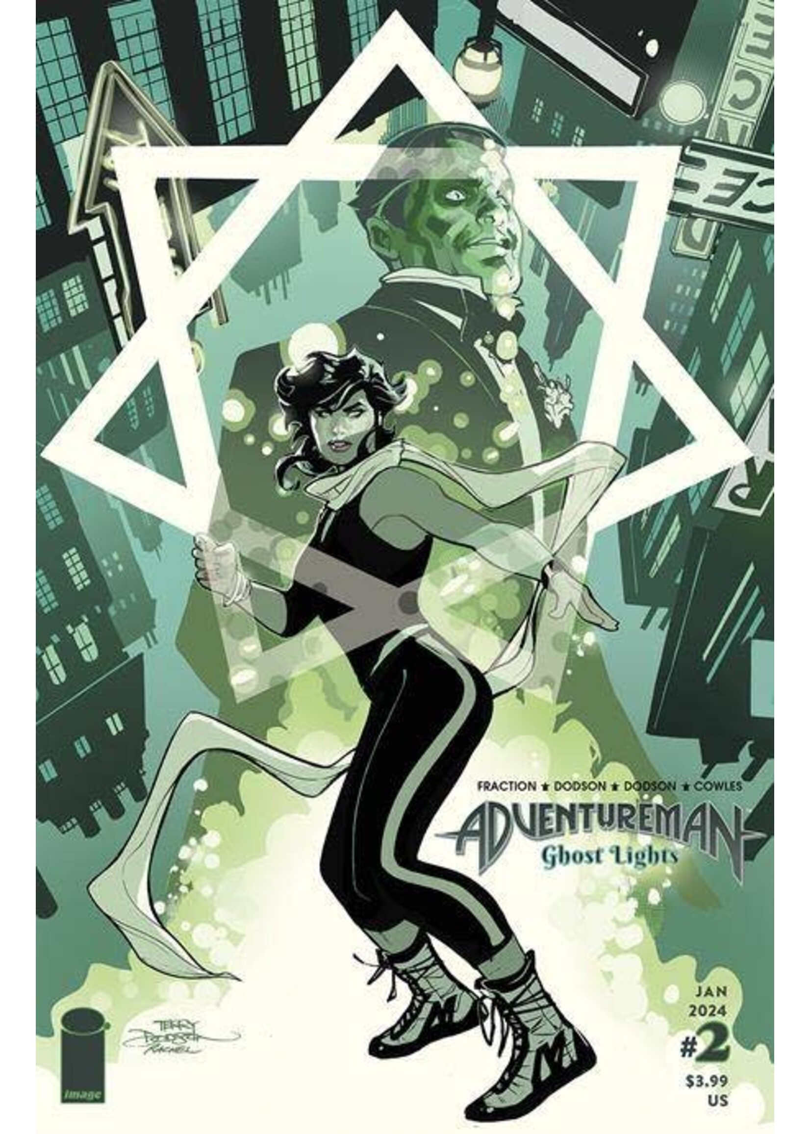 . ADVENTUREMAN GHOST LIGHTS #2 CVR A DODSON