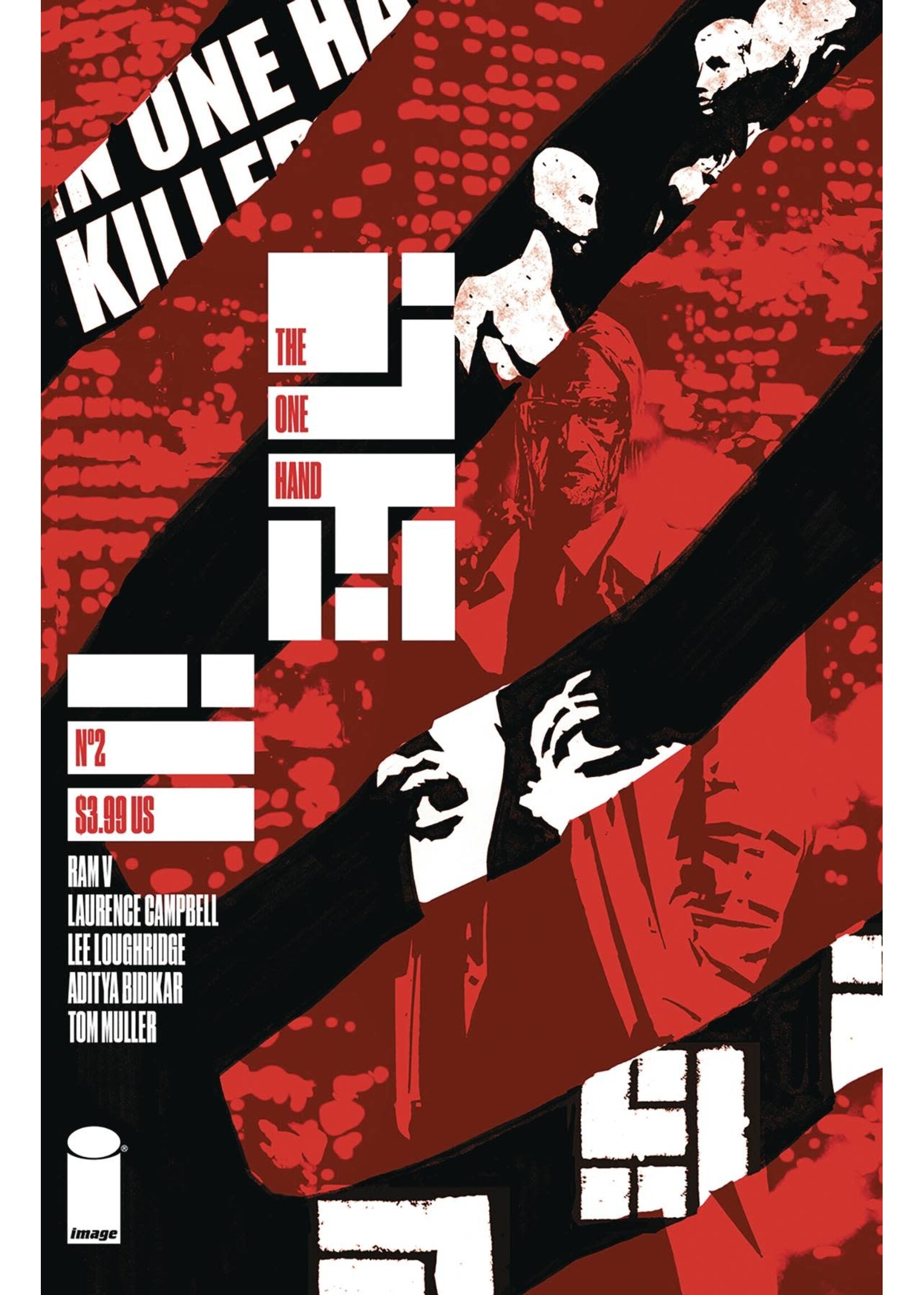 . ONE HAND #2 (OF 5) CVR A CAMPBELL LOUGHRIDGE MULLER