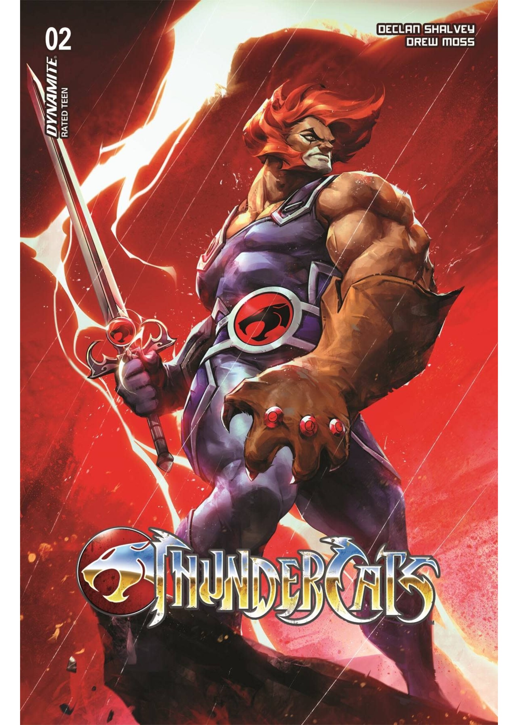 . THUNDERCATS (2024) #2 CVR ZA 10 COPY FOC INCV TAO TRADE DRESS FOIL