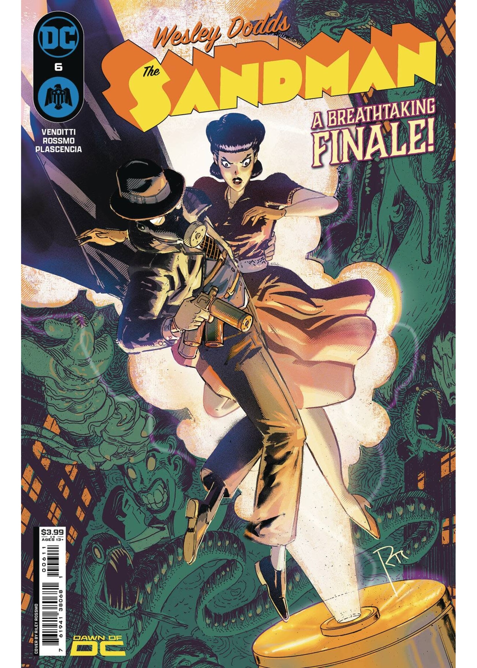 . WESLEY DODDS THE SANDMAN #6