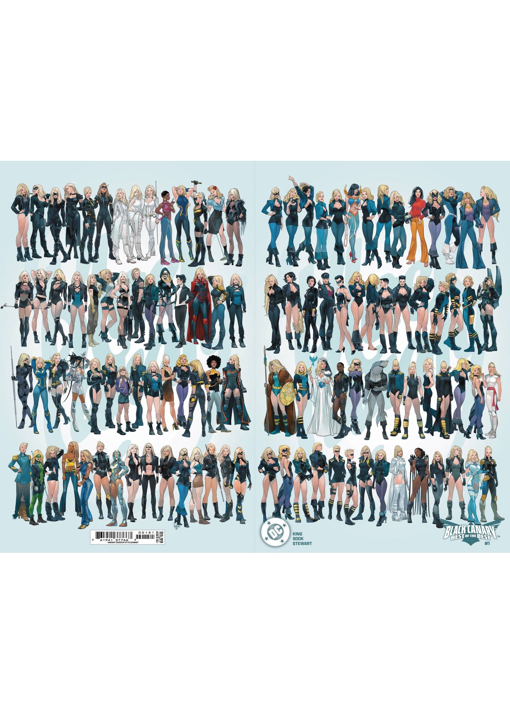 . BLACK CANARY BEST OF THE BEST (2024) #1 SCHMIDT