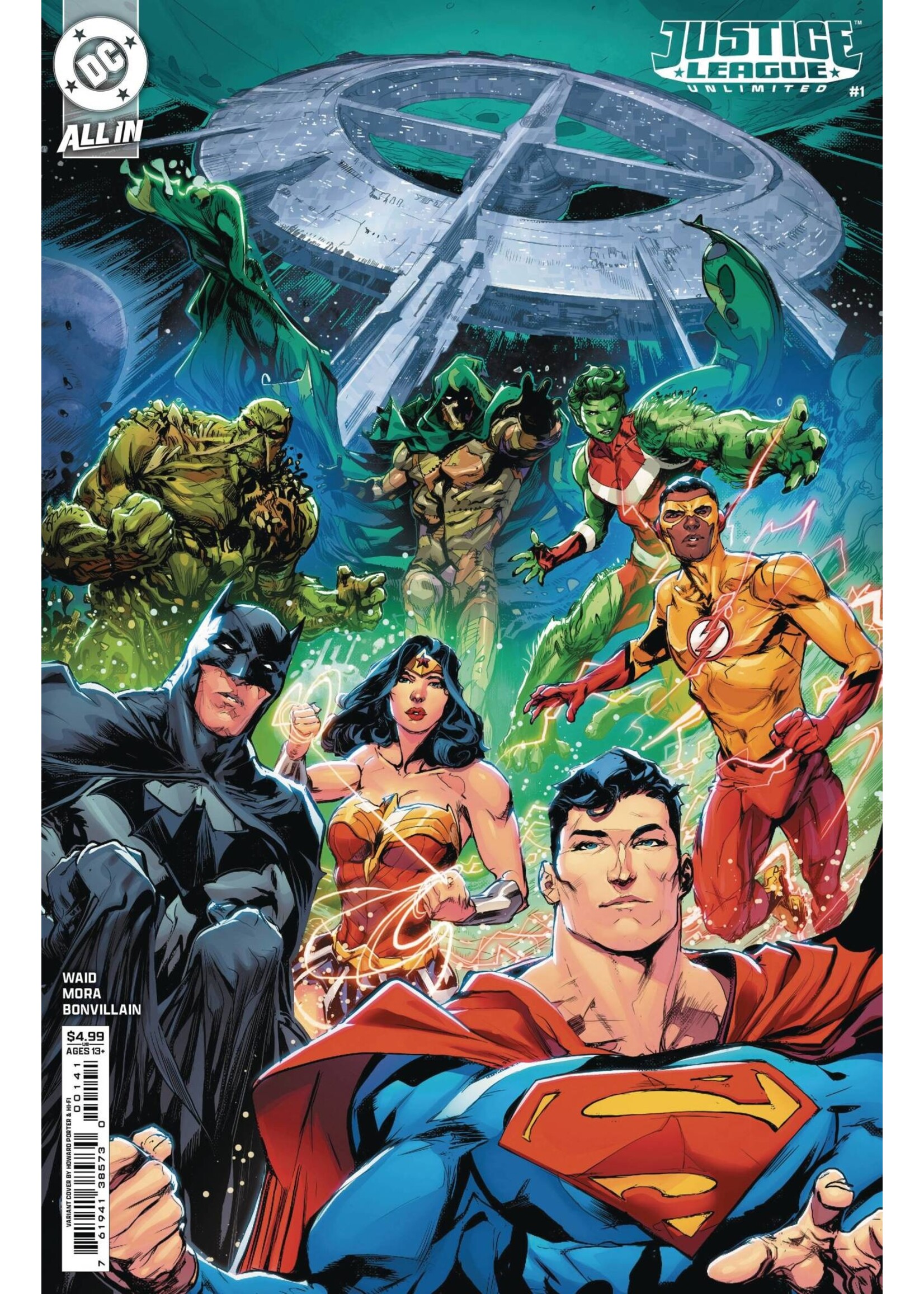 . JUSTICE LEAGUE UNLIMITED (2024) #1 PORTER