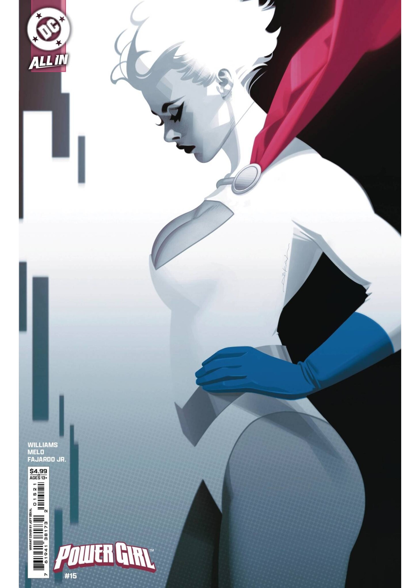 . POWER GIRL (2023) #15 DEKAL