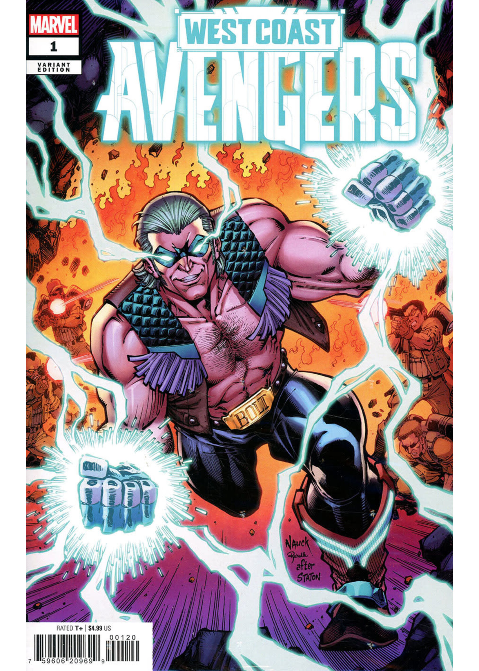. WEST COAST AVENGERS (2024) #1 SURPRISE NAUCK VARIANT
