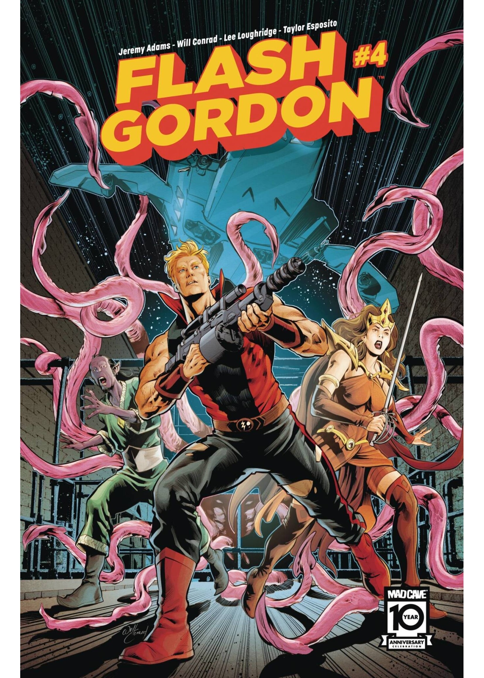 MAD CAVE FLASH GORDON (2024) #4 CVR A WILL CONRAD