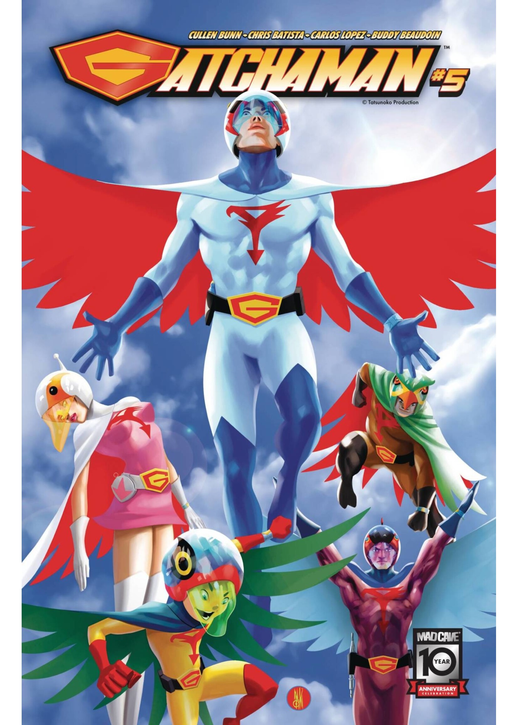 MAD CAVE GATCHAMAN (2024) #5 CVR A INAKI MIRANDA