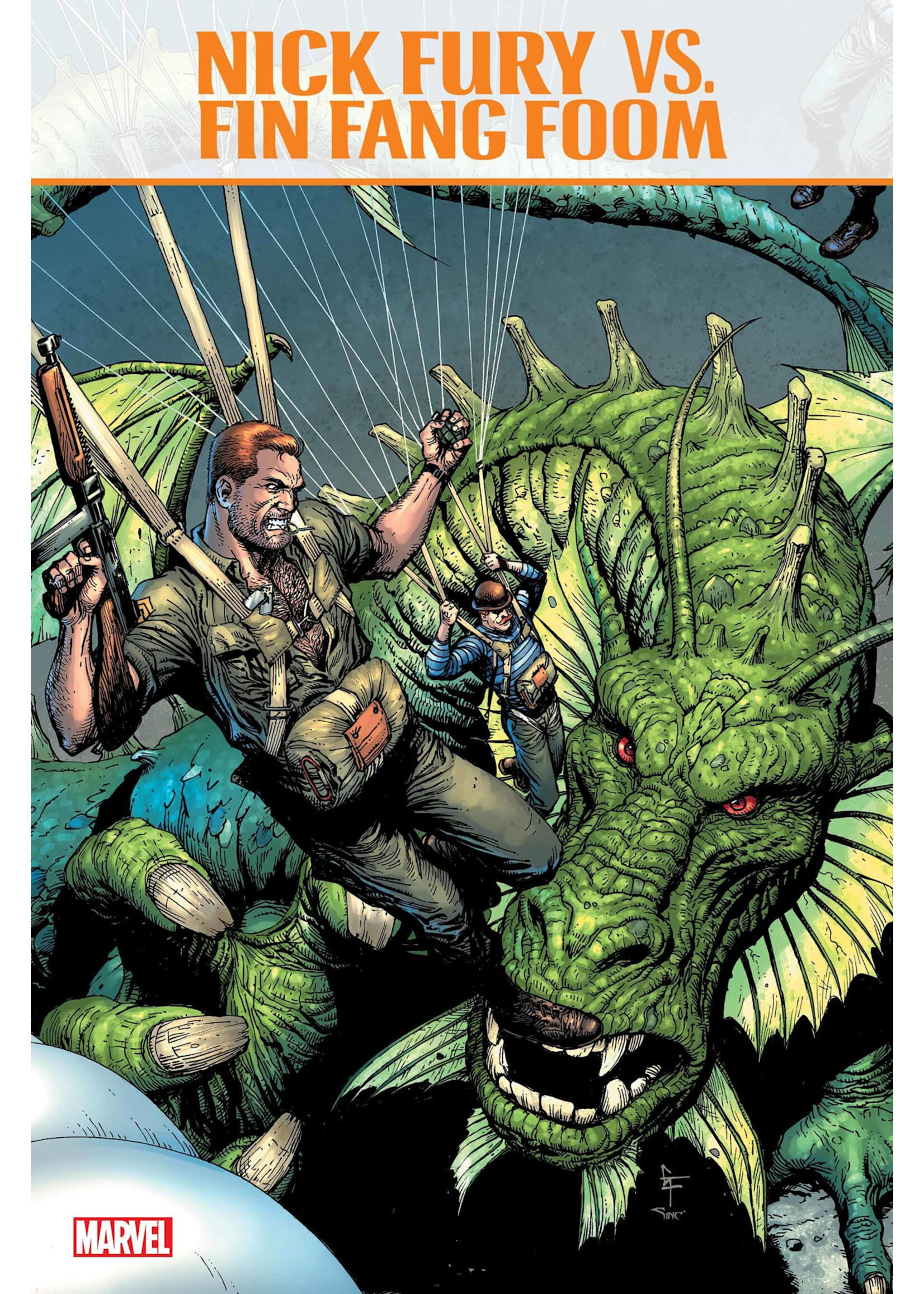 . NICK FURY VS FIN FANG FOOM (2025) #1