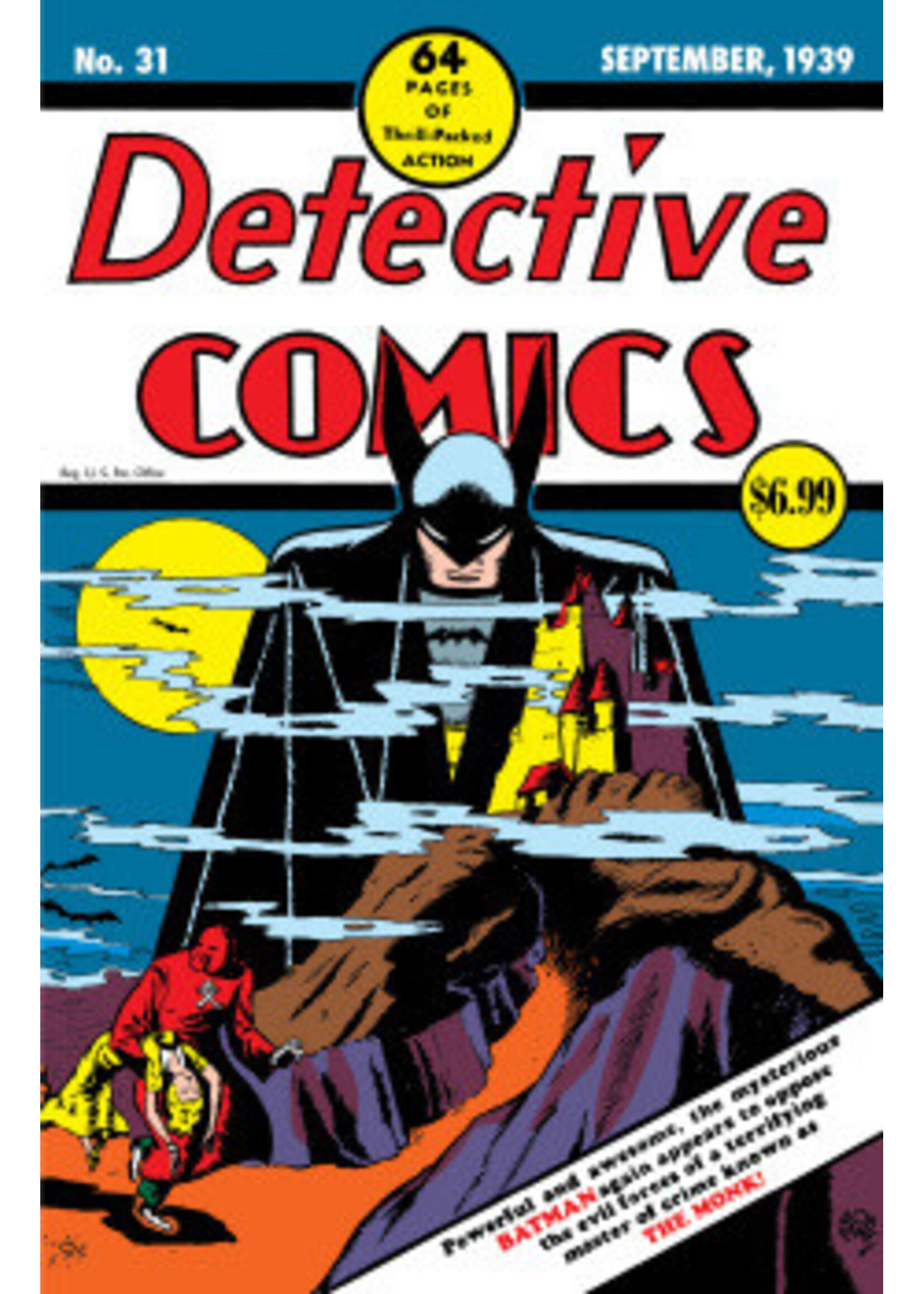. DETECTIVE COMICS #31 FACSIMILE EDITION