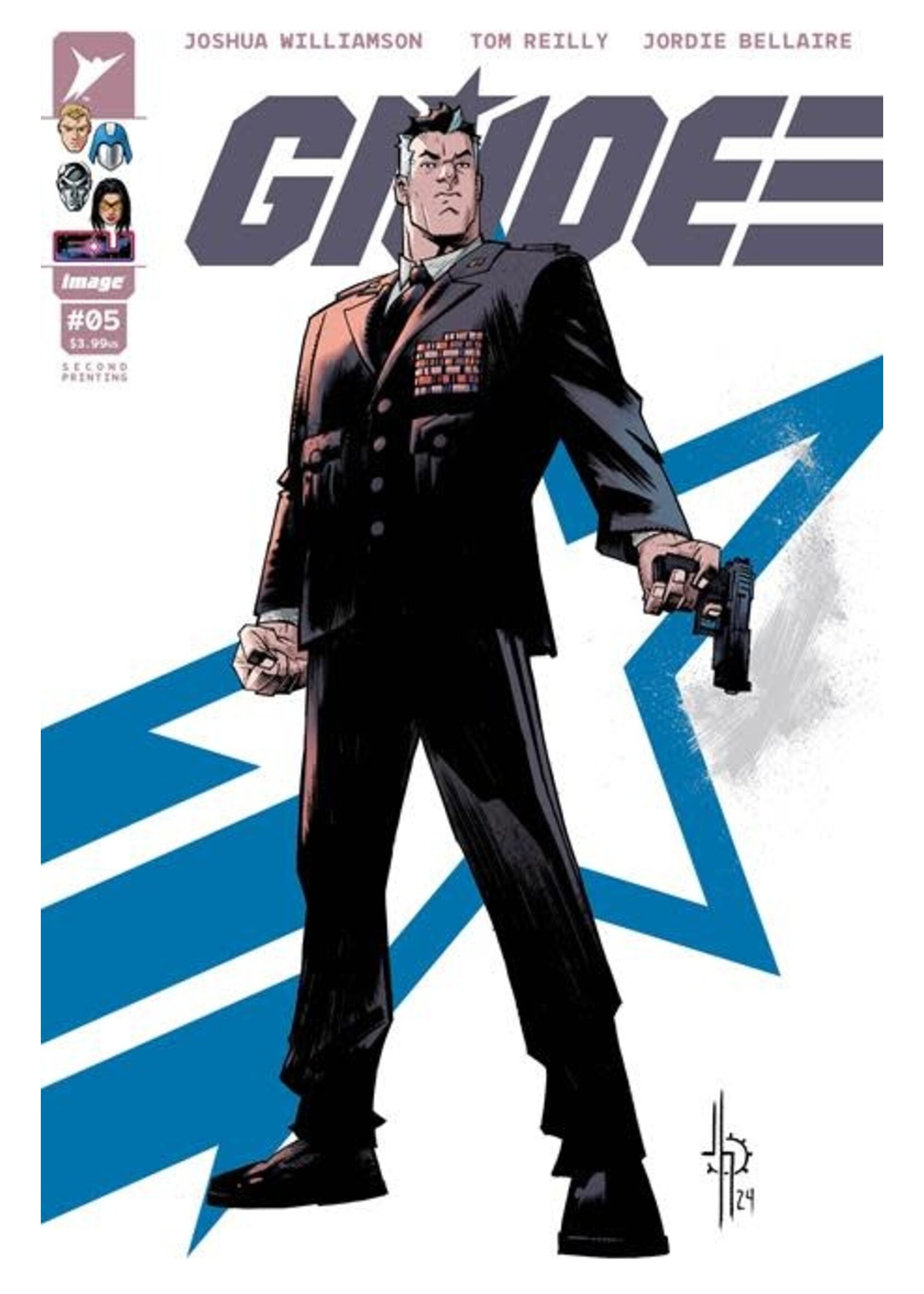 IMAGE COMICS GI JOE (2024) #5 2ND PTG CVR A HOWARD
