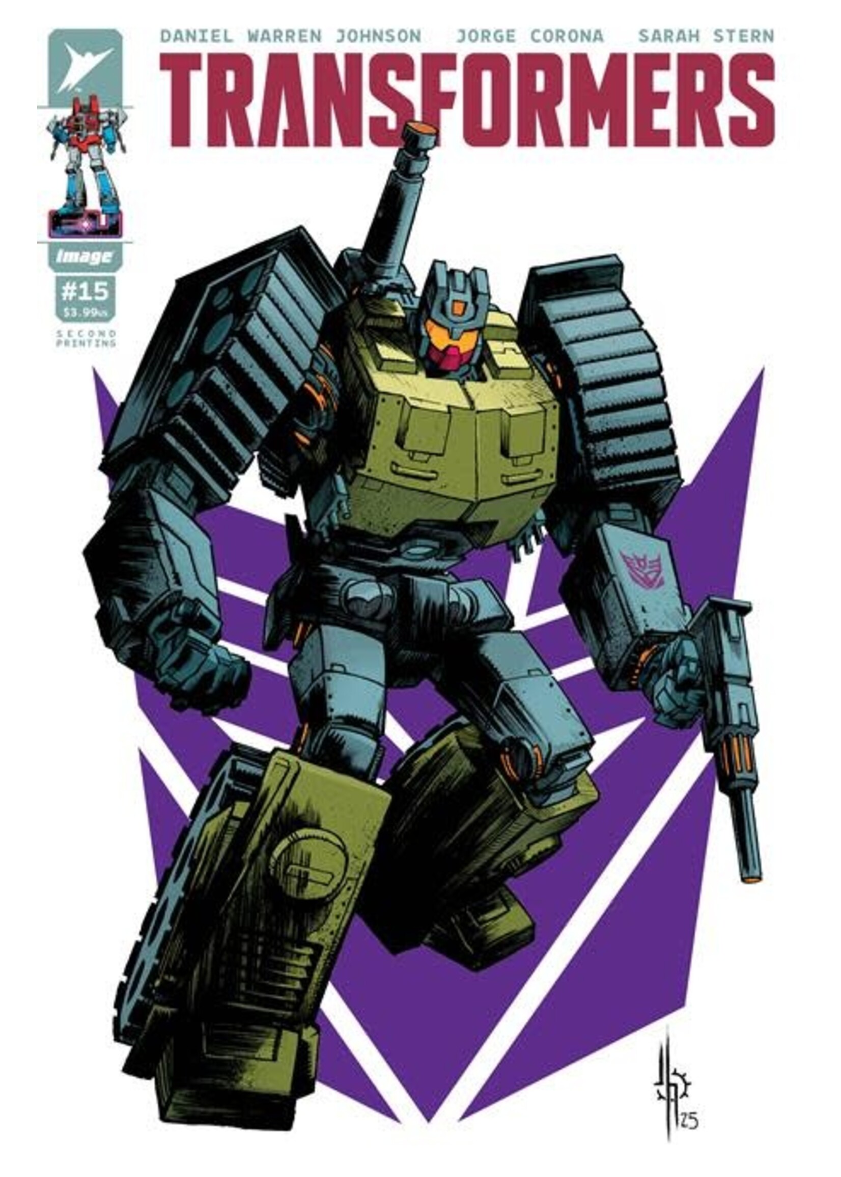 IMAGE COMICS TRANSFORMERS (2023) #15 2ND PTG CVR A HOWARD