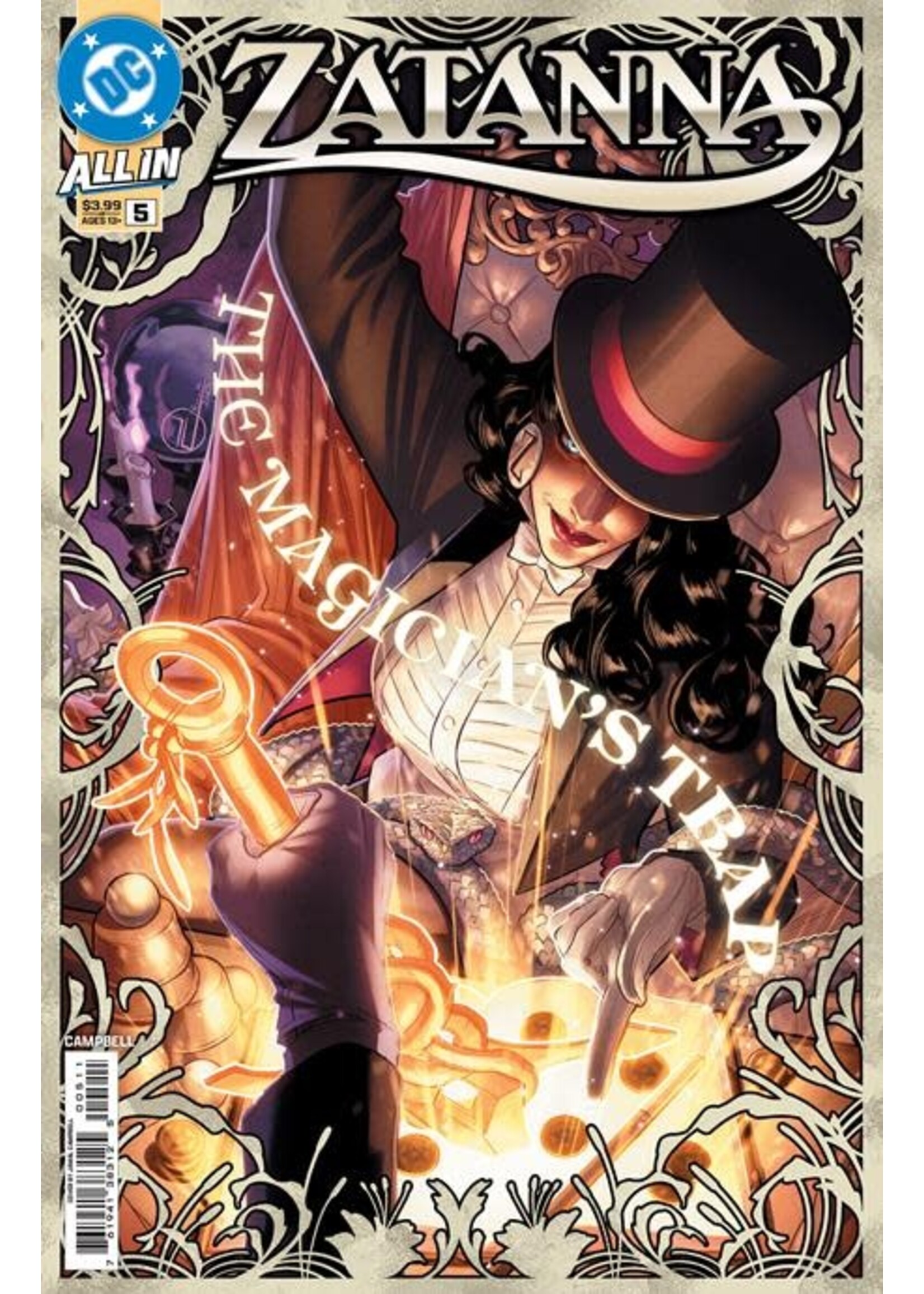 DC COMICS ZATANNA (2025) #5 (OF 6) CVR A CAMPBELL