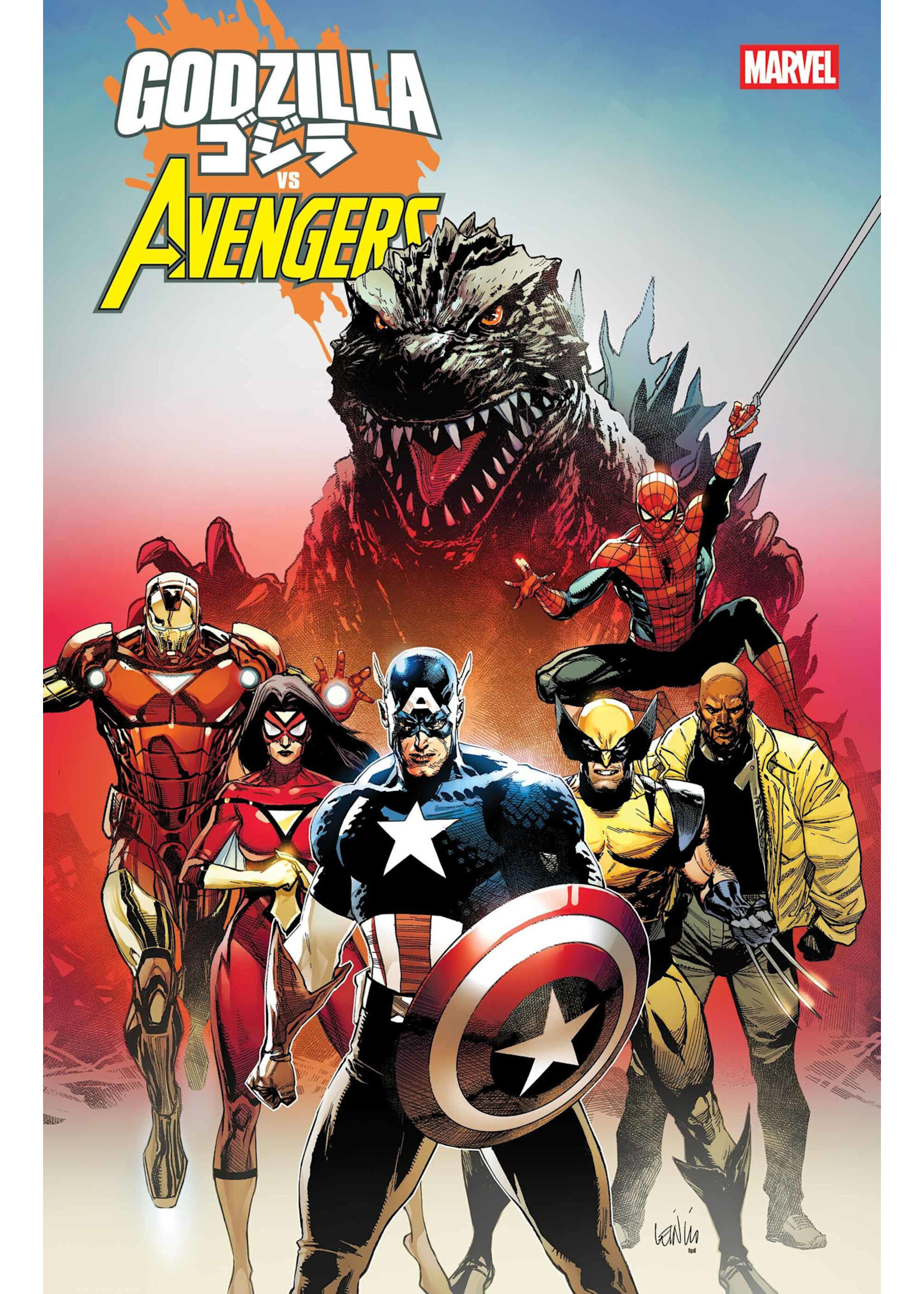 MARVEL COMICS GODZILLA VS. AVENGERS (2025) #1